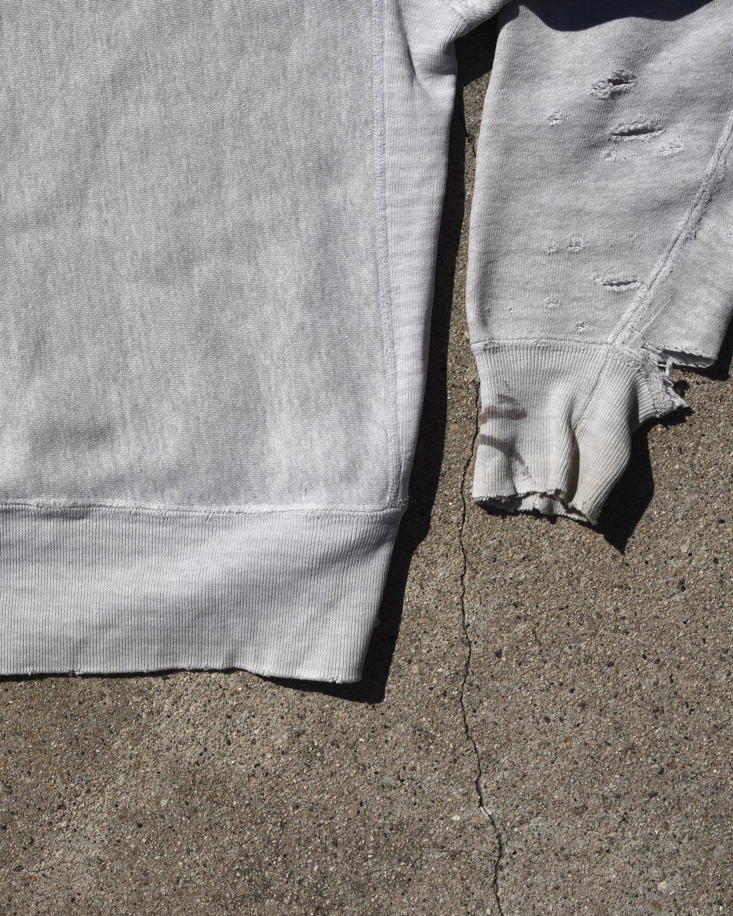 1960s Champion Reverse Weave “Expansion Gusset” LaSalle High School Track Sweatshirt