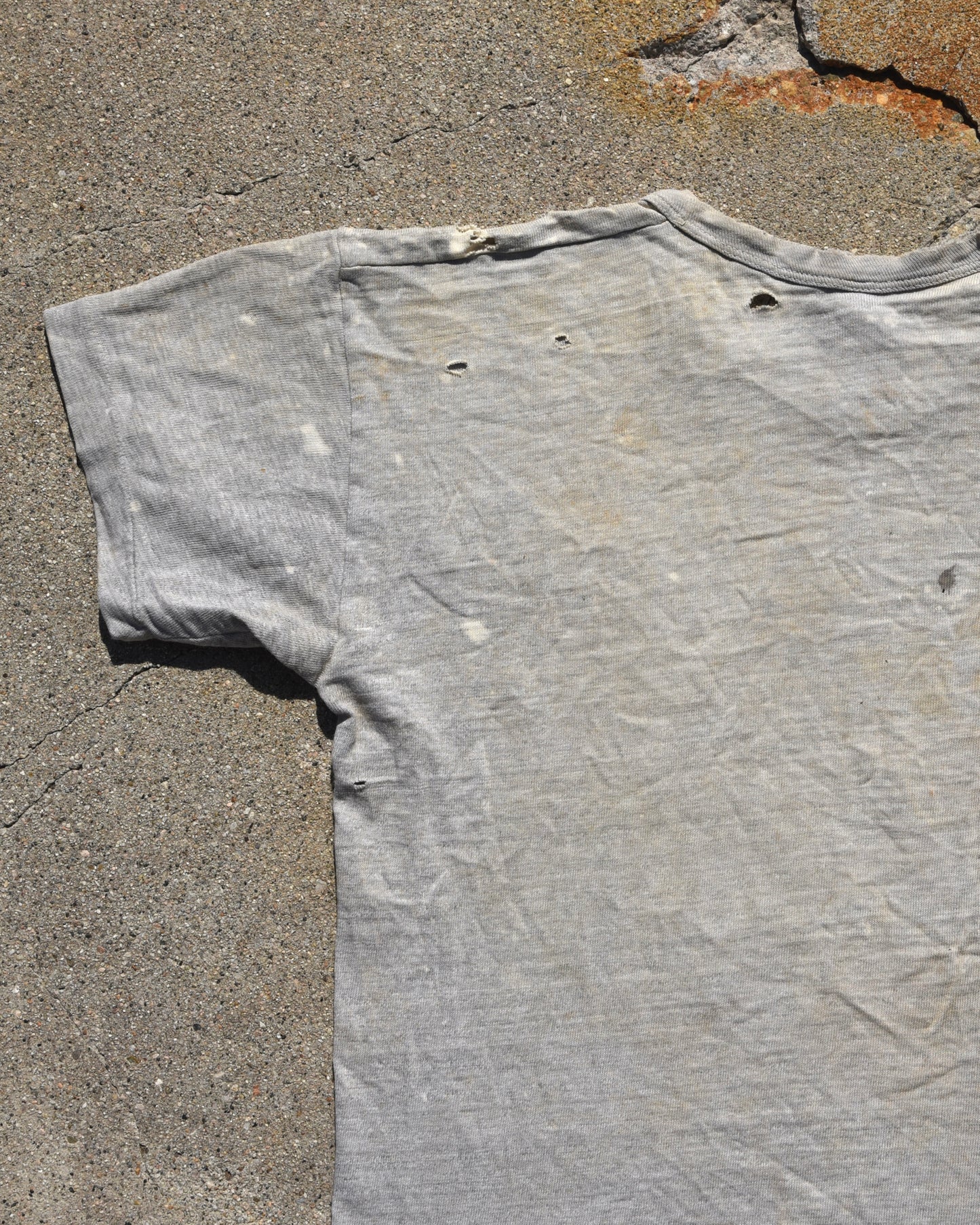 1950s Thrashed and Faded Farmington Phys Ed Tshirt