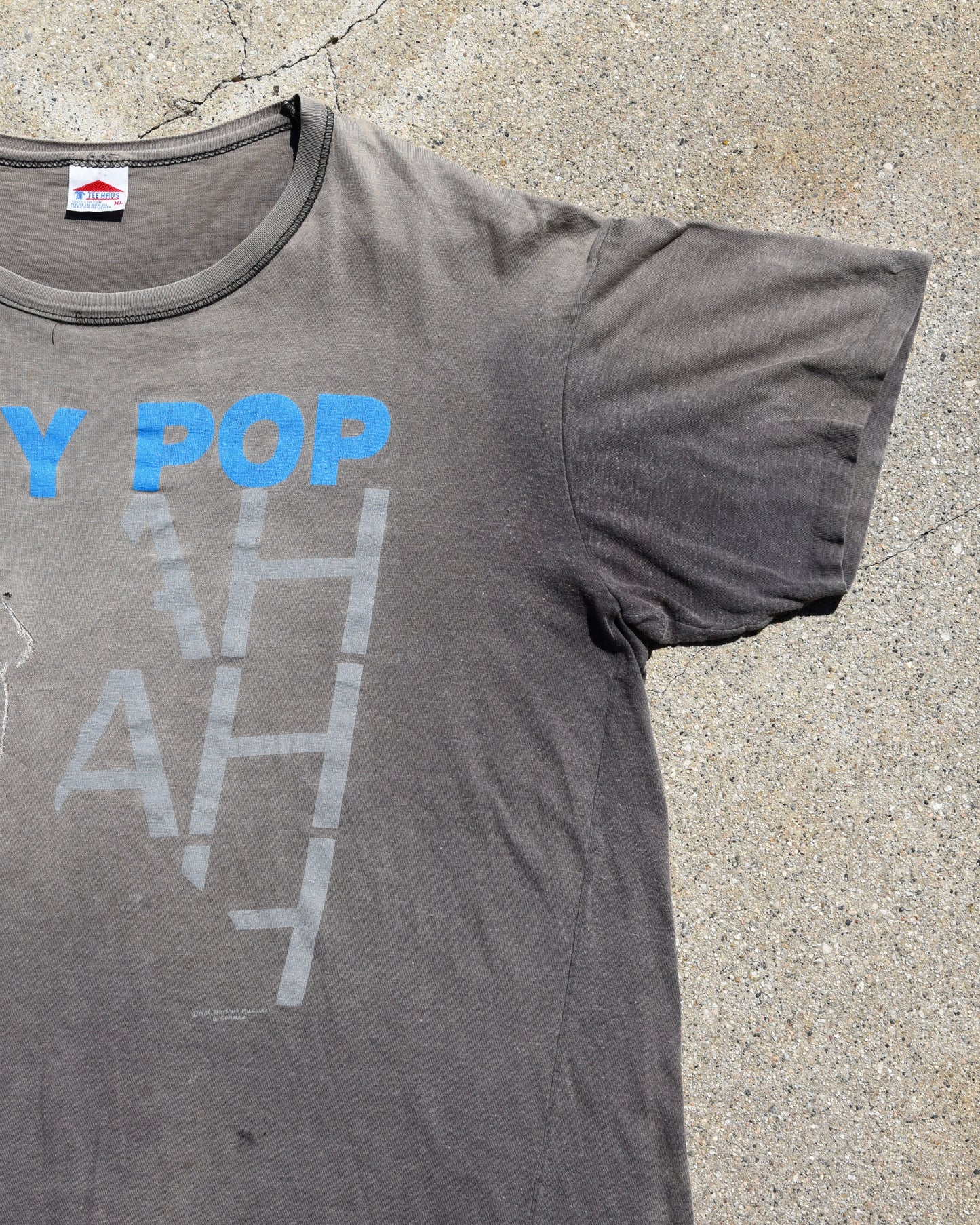 1986 Iggy Pop Blah Blah Blah Tshirt