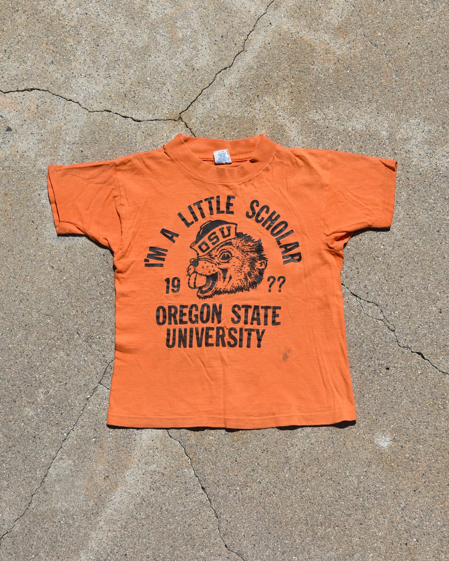 1970s I’m A Little Scholar Baby Tshirt