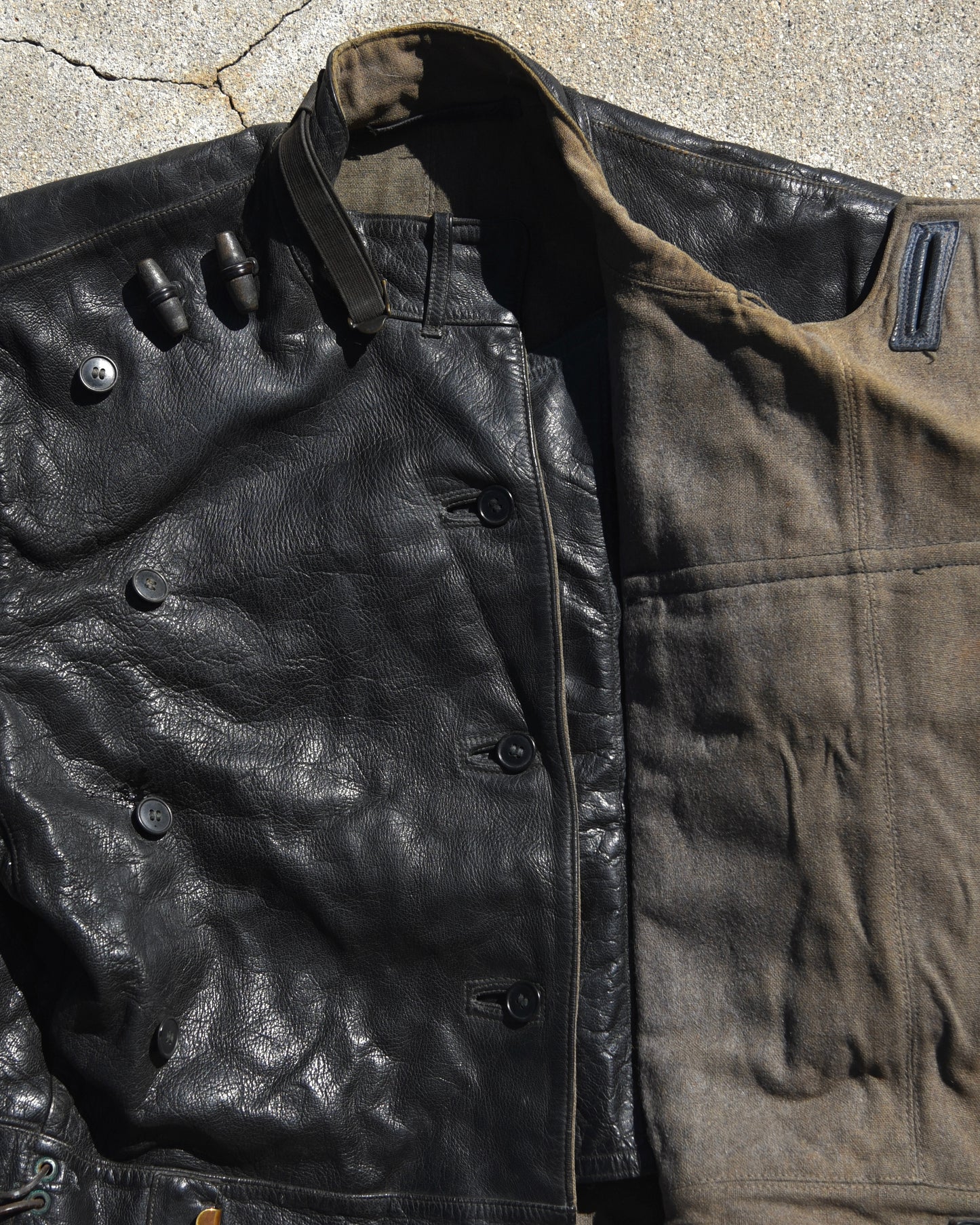 1950s Oljon Malung Swedish Motorcycle Dispatch Jacket