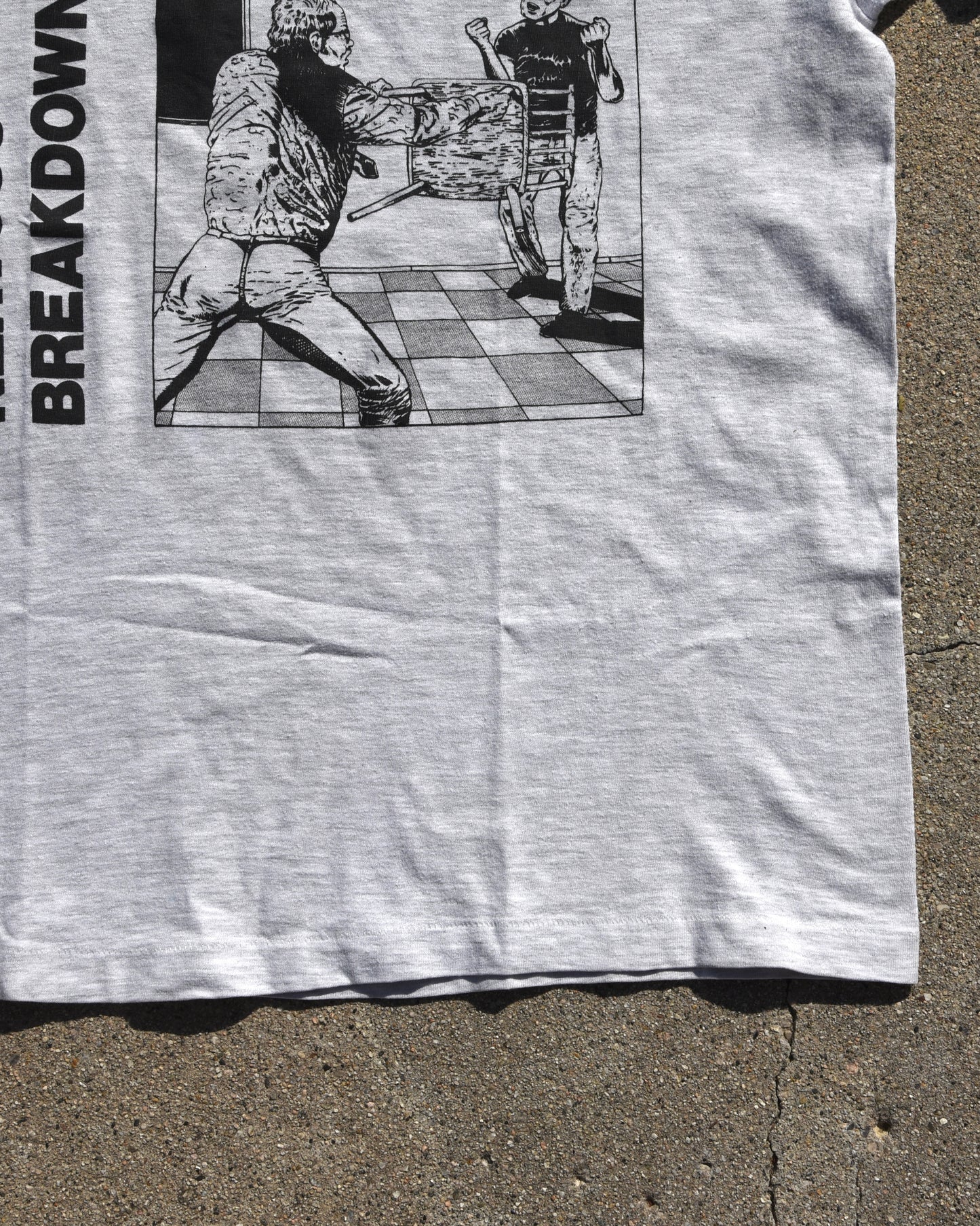 1980s Black Flag Nervous Breakdown Tshirt