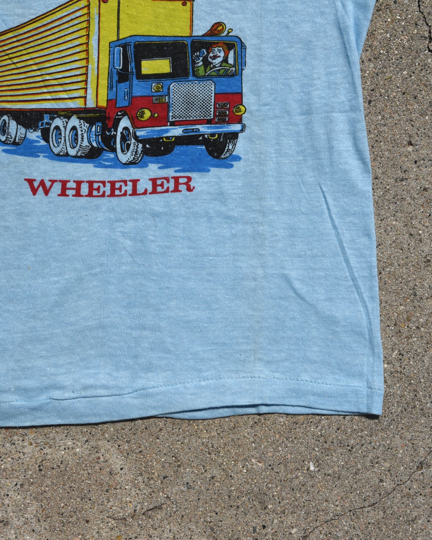 1970s My Grandpa Drives an 18 Wheeler Baby Tshirt
