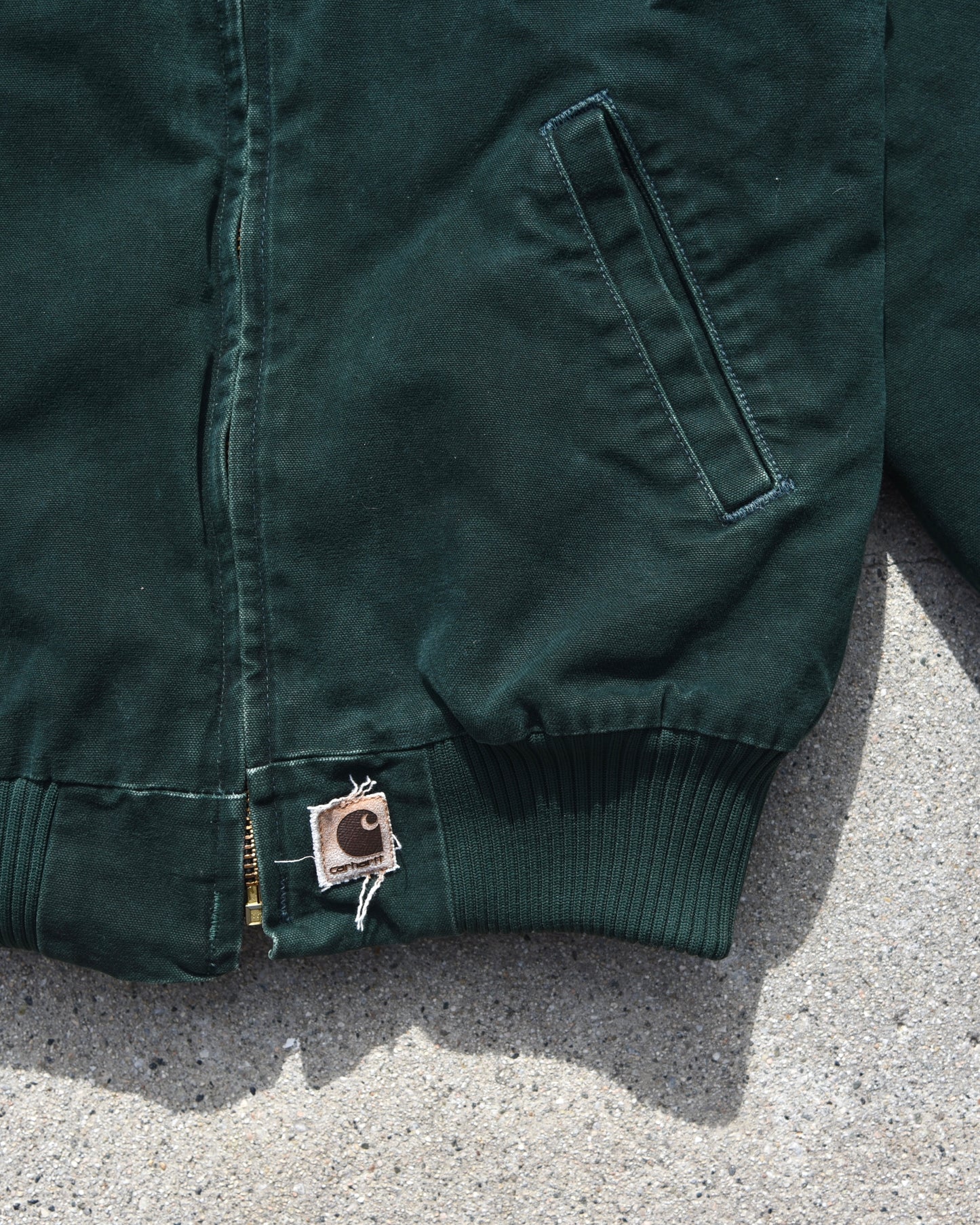Carhartt J14 SPC Spruce Green Santa Fe Jacket - Small