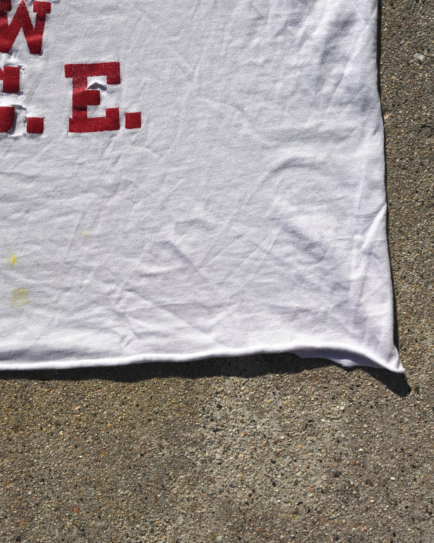 1970s Temple Concrete Canoe Crew Thrashed Tshirt