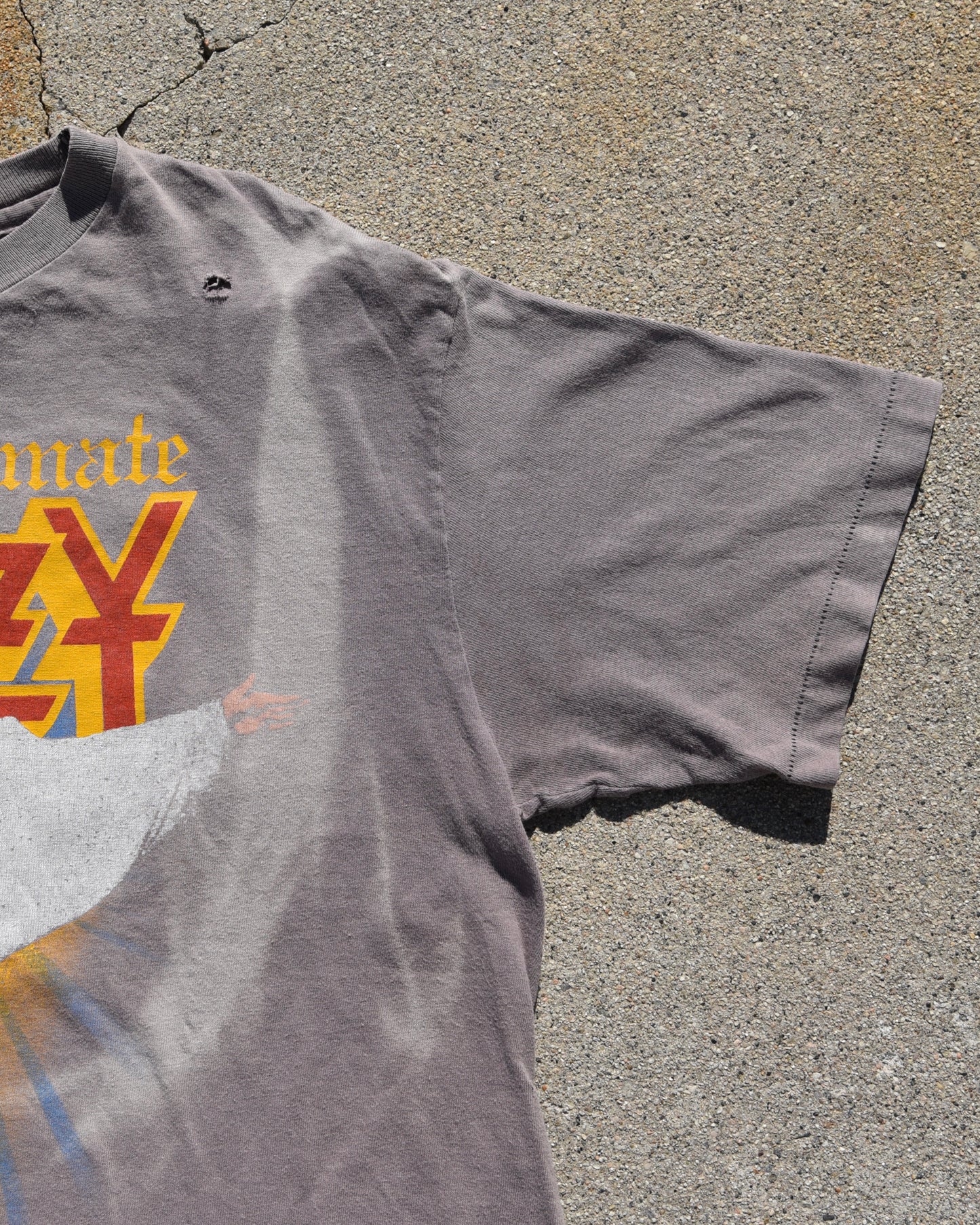 1980s Sun Faded The Ultimate Ozzy Osbourne Tshirt