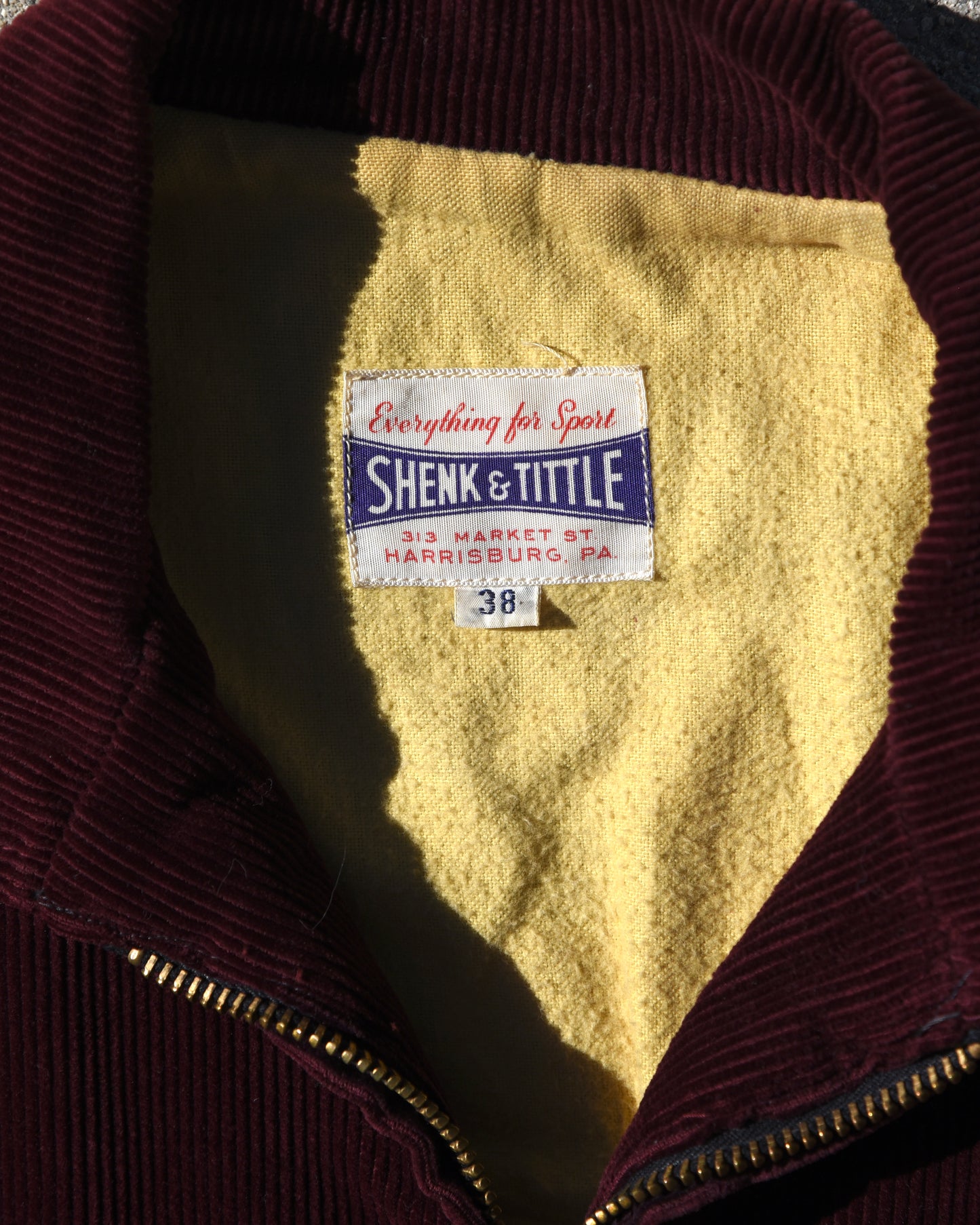 1950s Butler Wolverines Corduroy Jacket