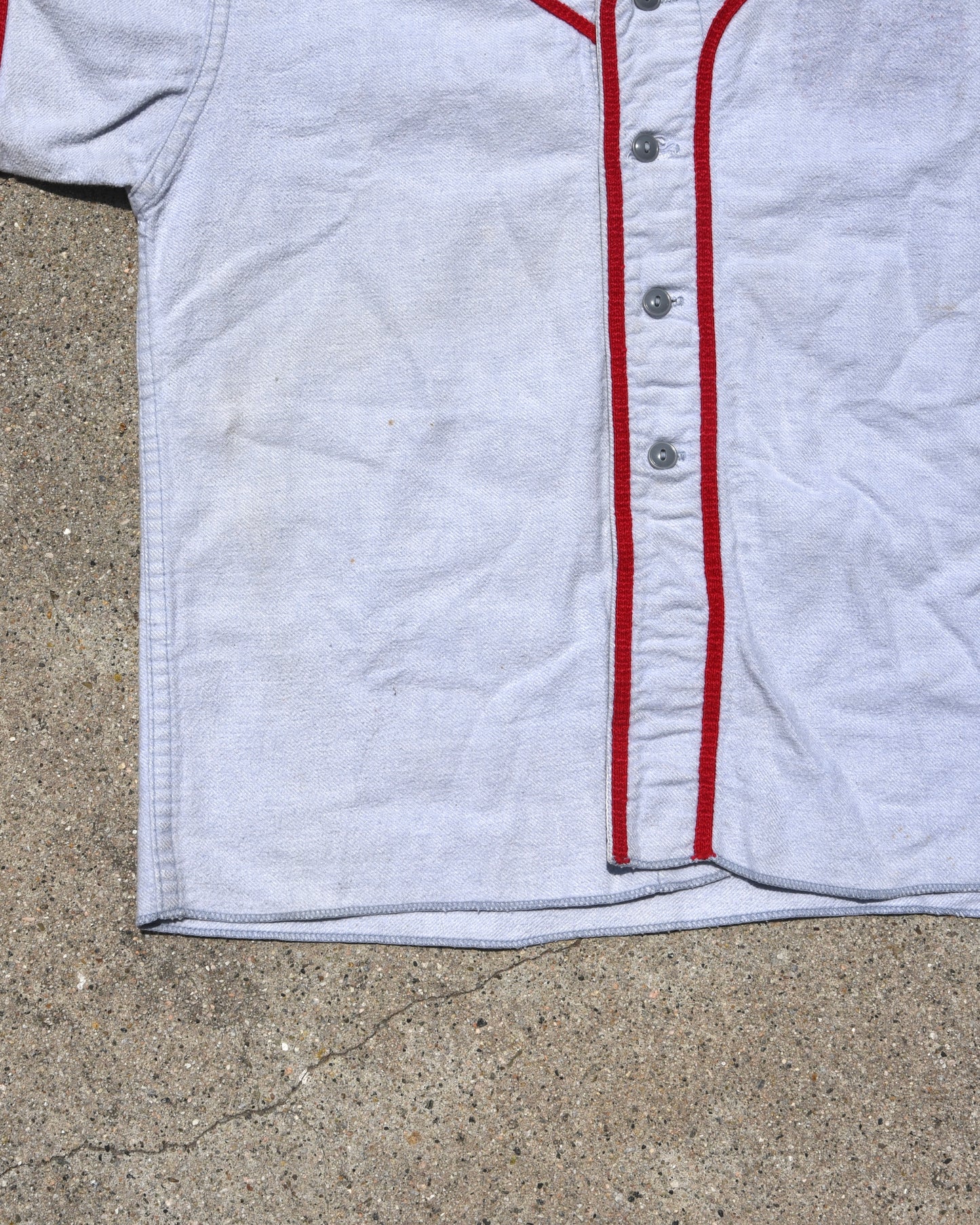 1950s Devils Chainstitched Baseball Jersey