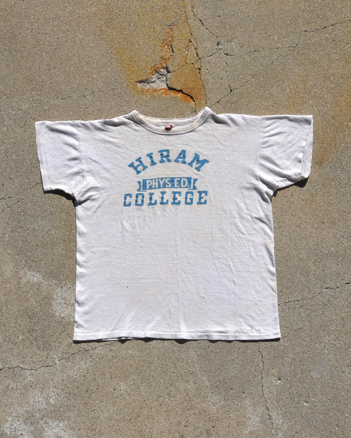 1950s Hiram College Phys Ed Tshirt