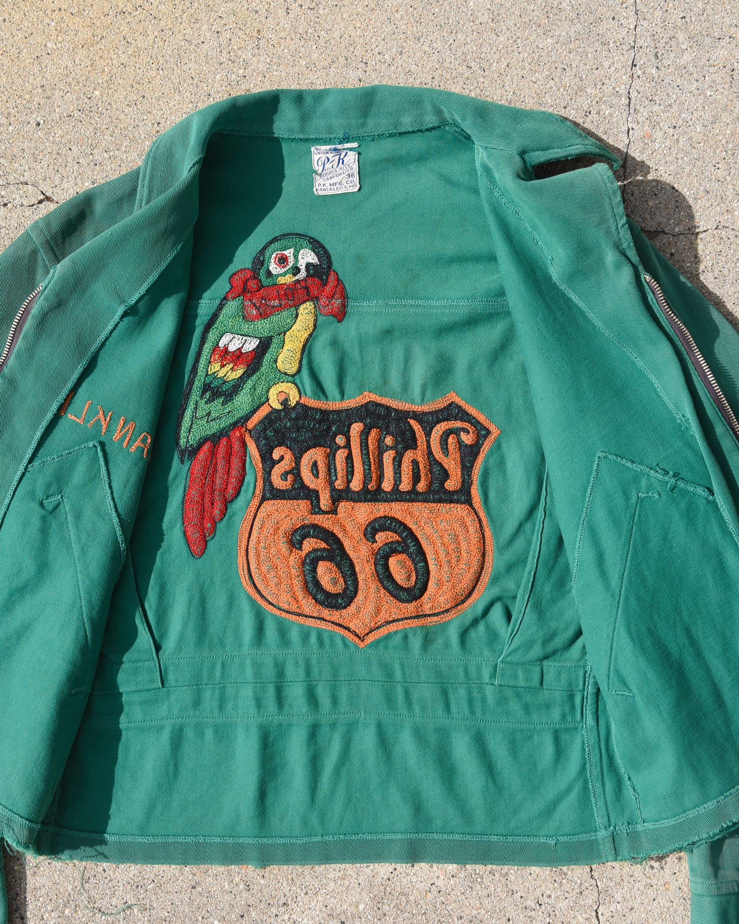 1930s Phillips 66 Service Station Uniform Jacket