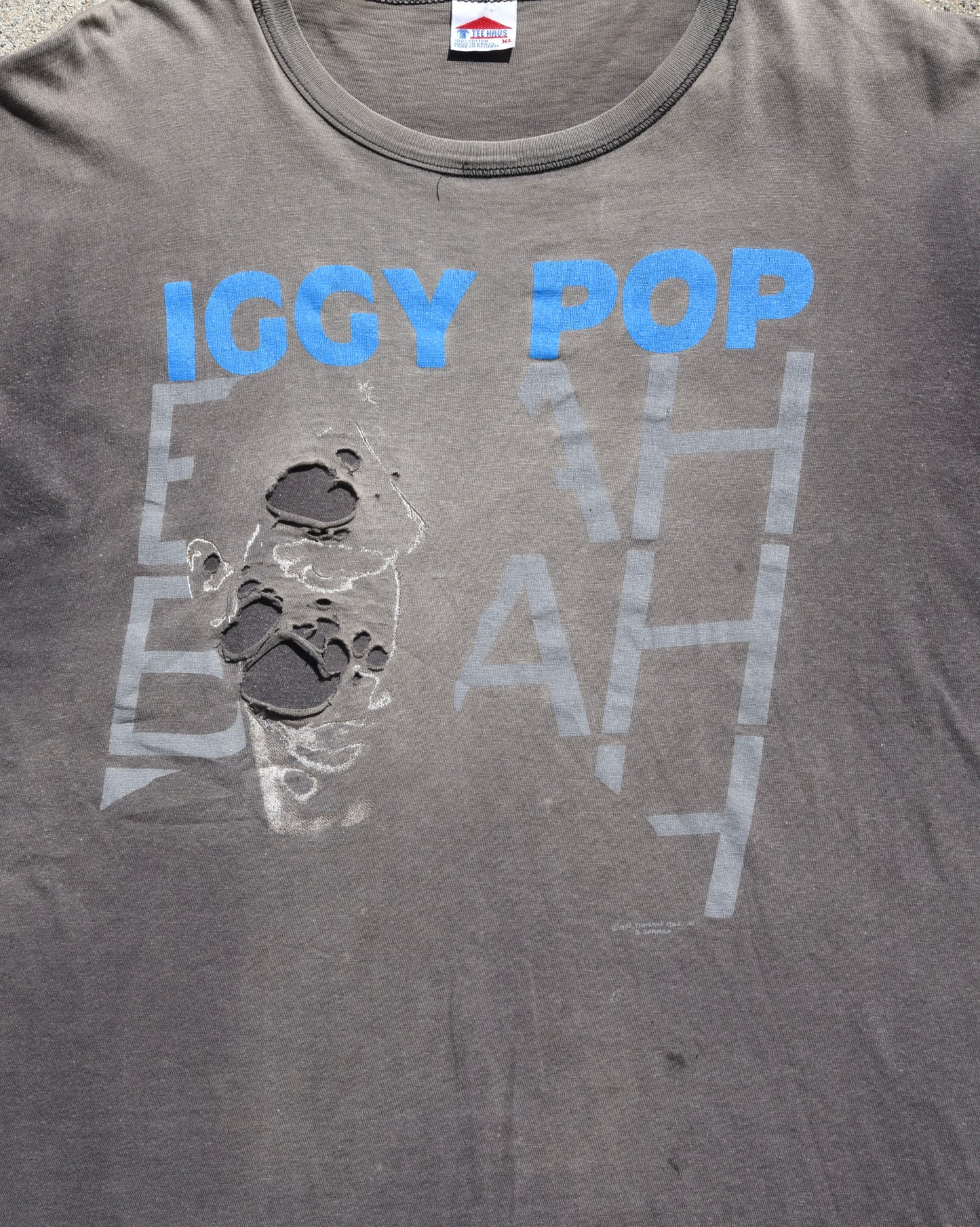 1986 Iggy Pop Blah Blah Blah Tshirt