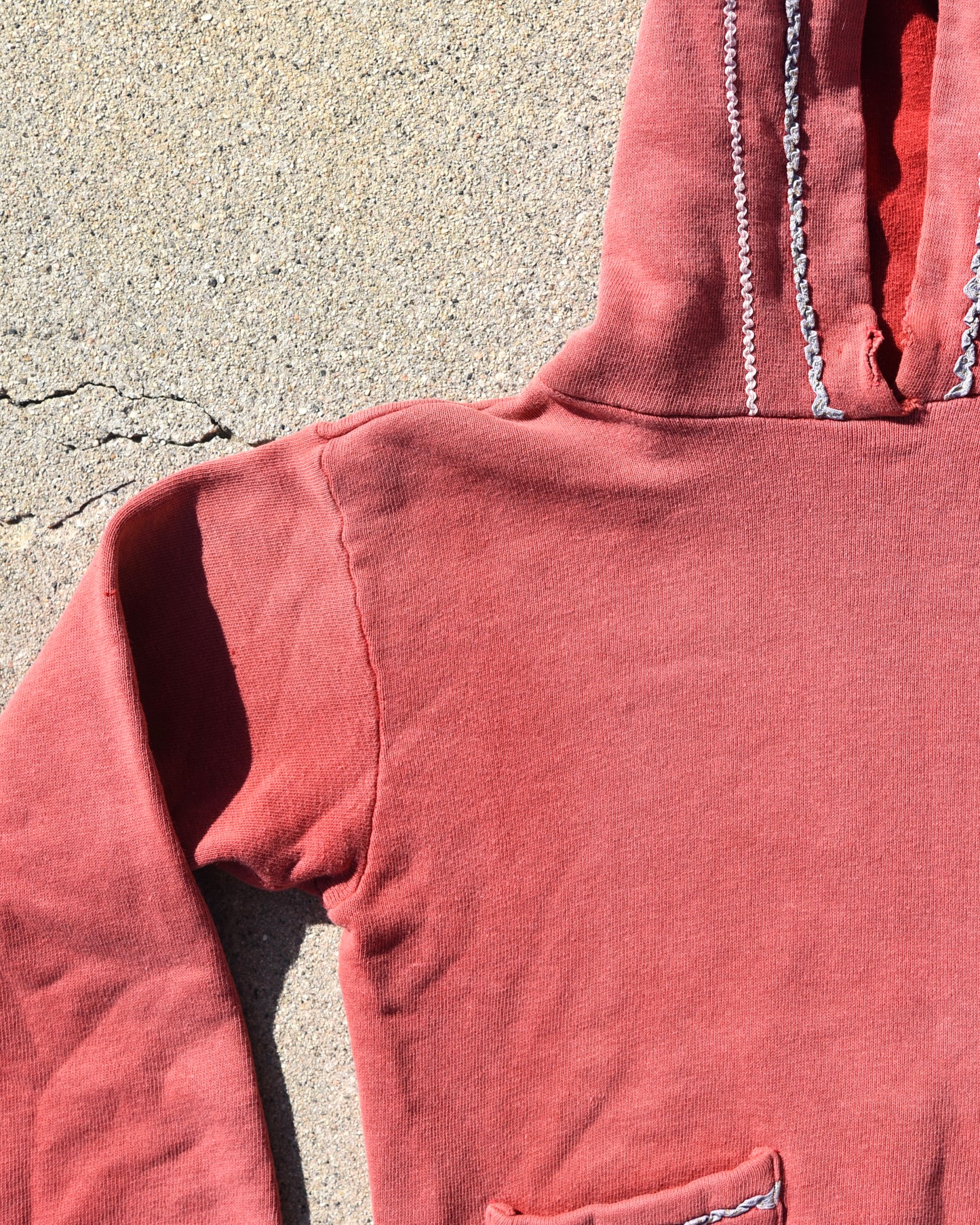 1950s Sun Faded Split Pocket Hoodie