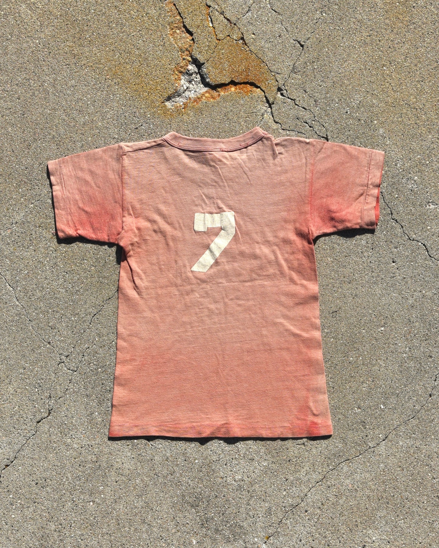 1950s Sun Faded Cardinals #7 Femme Tshirt