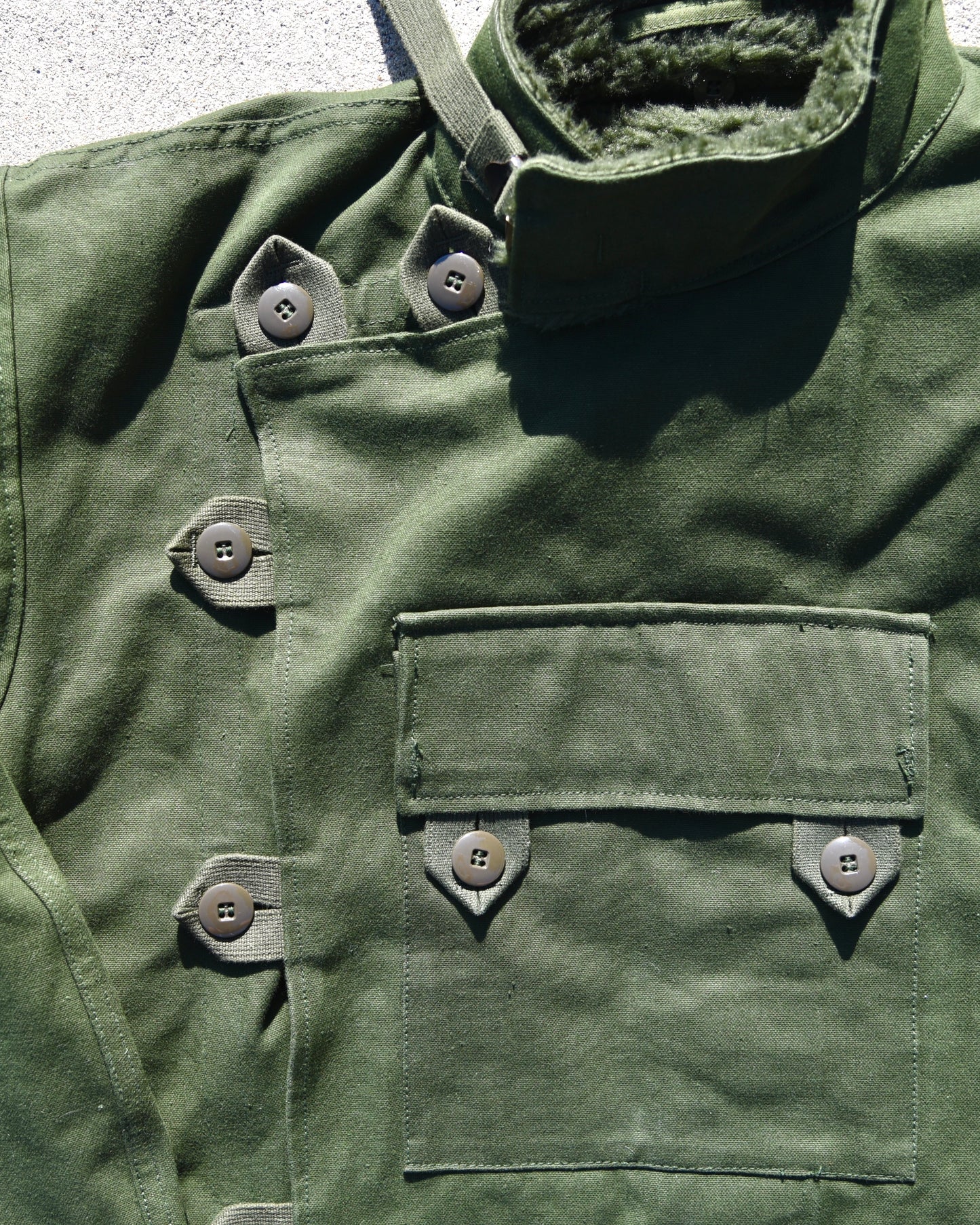 1973 Swedish Army Motorcycle Jacket C52