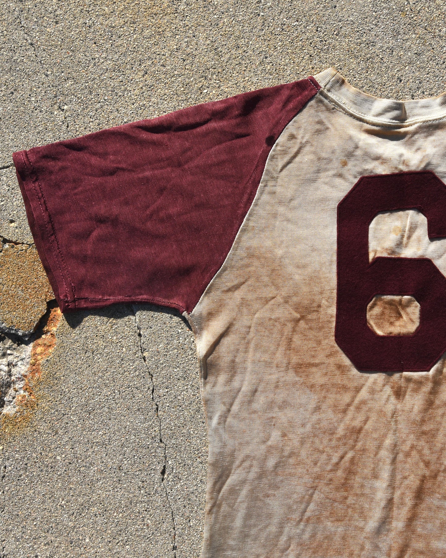 1940s Thrashed Durene Wilton Jersey