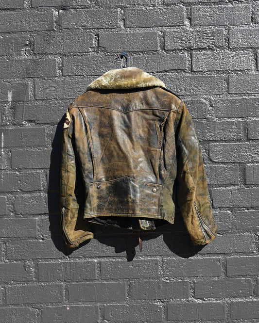 1950s Hercules Horsehide Motorcycle Jacket