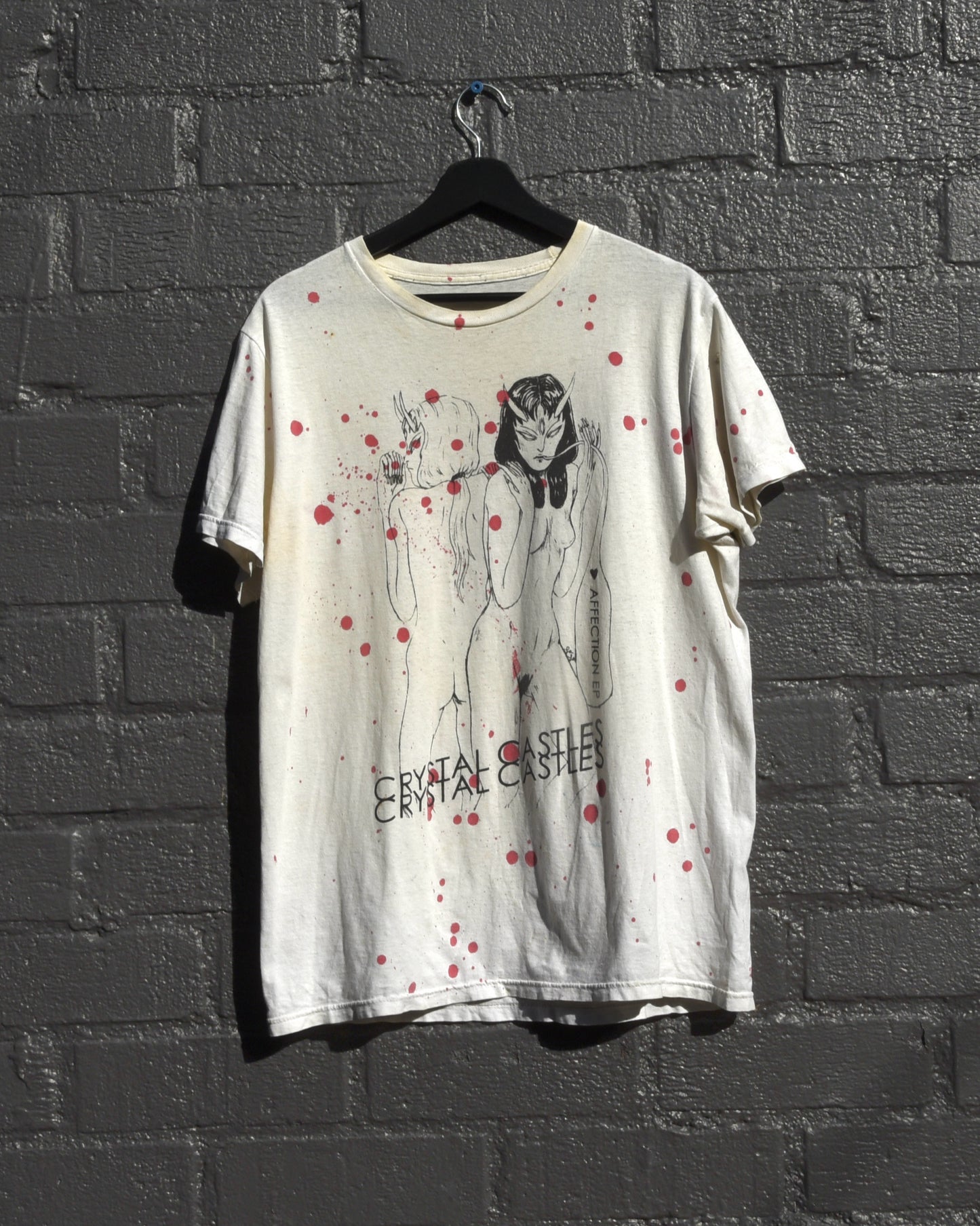 Crystal Castles Affection EP Tshirt
