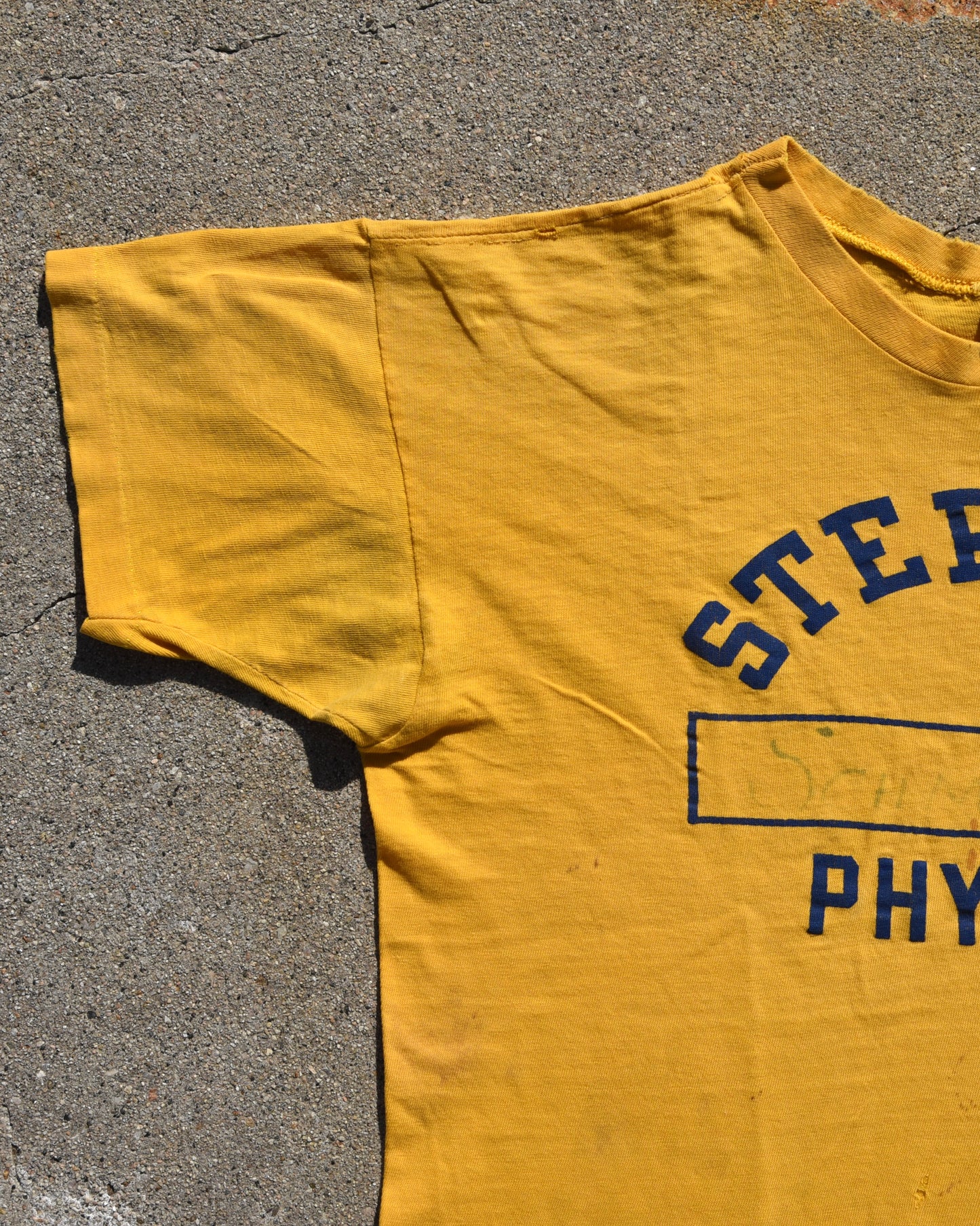 1970s Champion Sterling Phys Ed Tshirt - Large