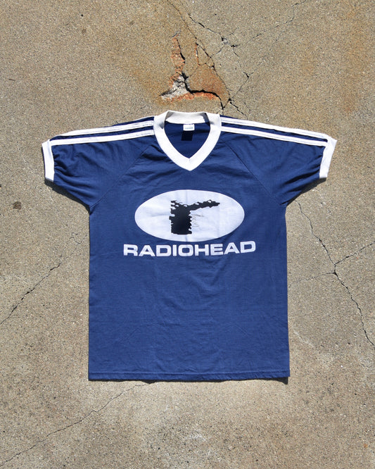 1995 Radiohead The Bends Tour Ringer Tshirt Signed by Thom Yorke