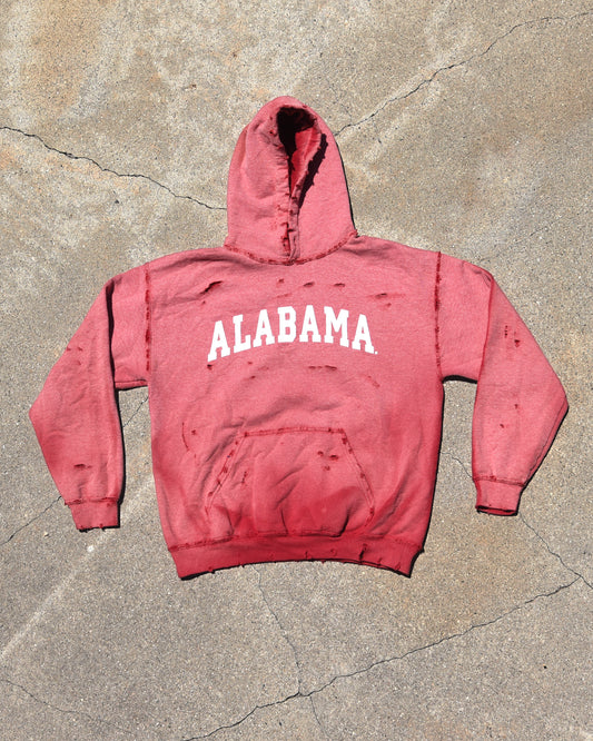 Y2K Sun Faded Alabama Hoodie