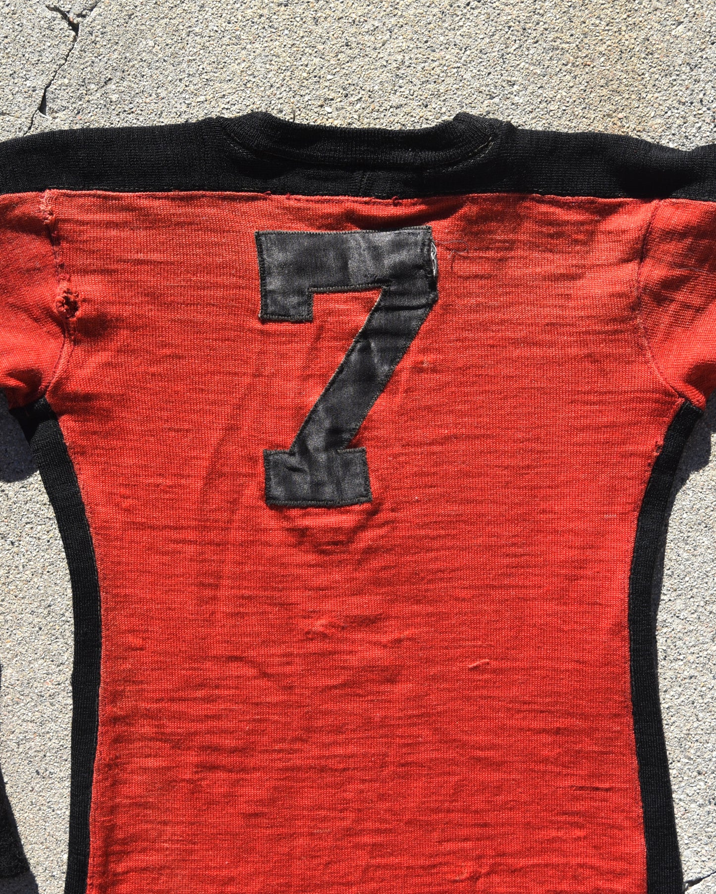1940s Football Jersey - Thrashed And Repaired