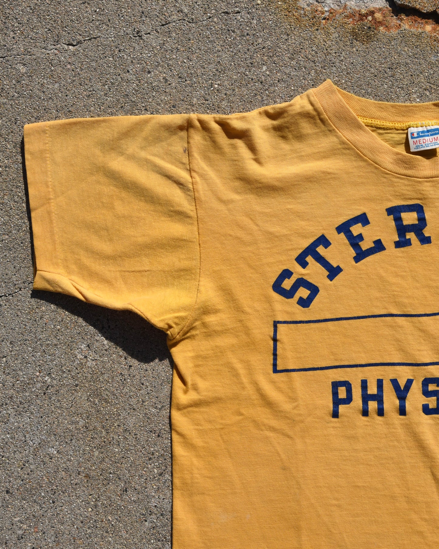 1970s Champion Sterling Phys Ed Tshirt - Medium