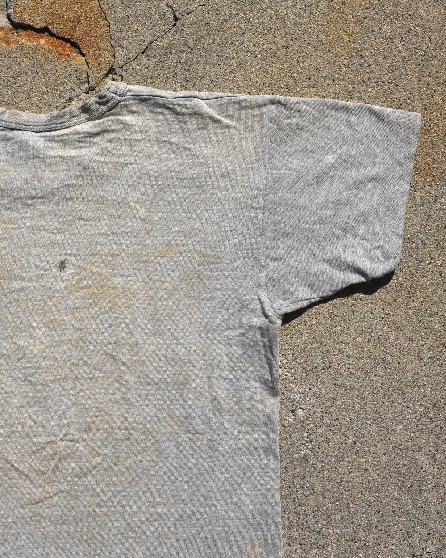 1950s Thrashed and Faded Farmington Phys Ed Tshirt