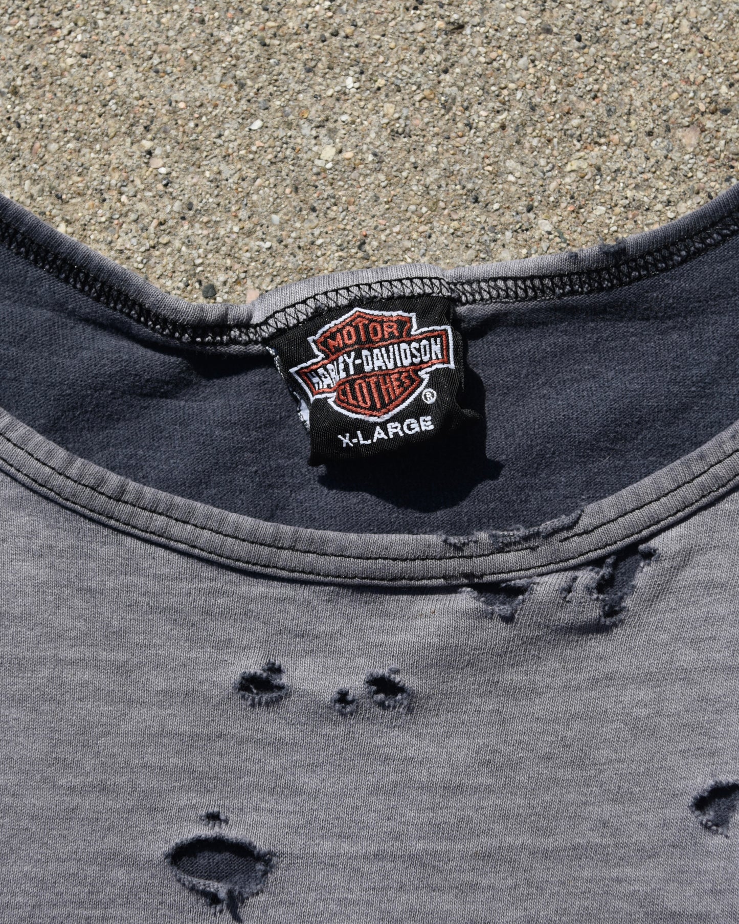 1990s Sun Faded Harley Davidson Tank Top