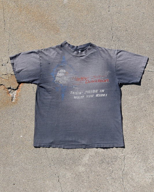 1980s Faded Harley Davidson Tshirt