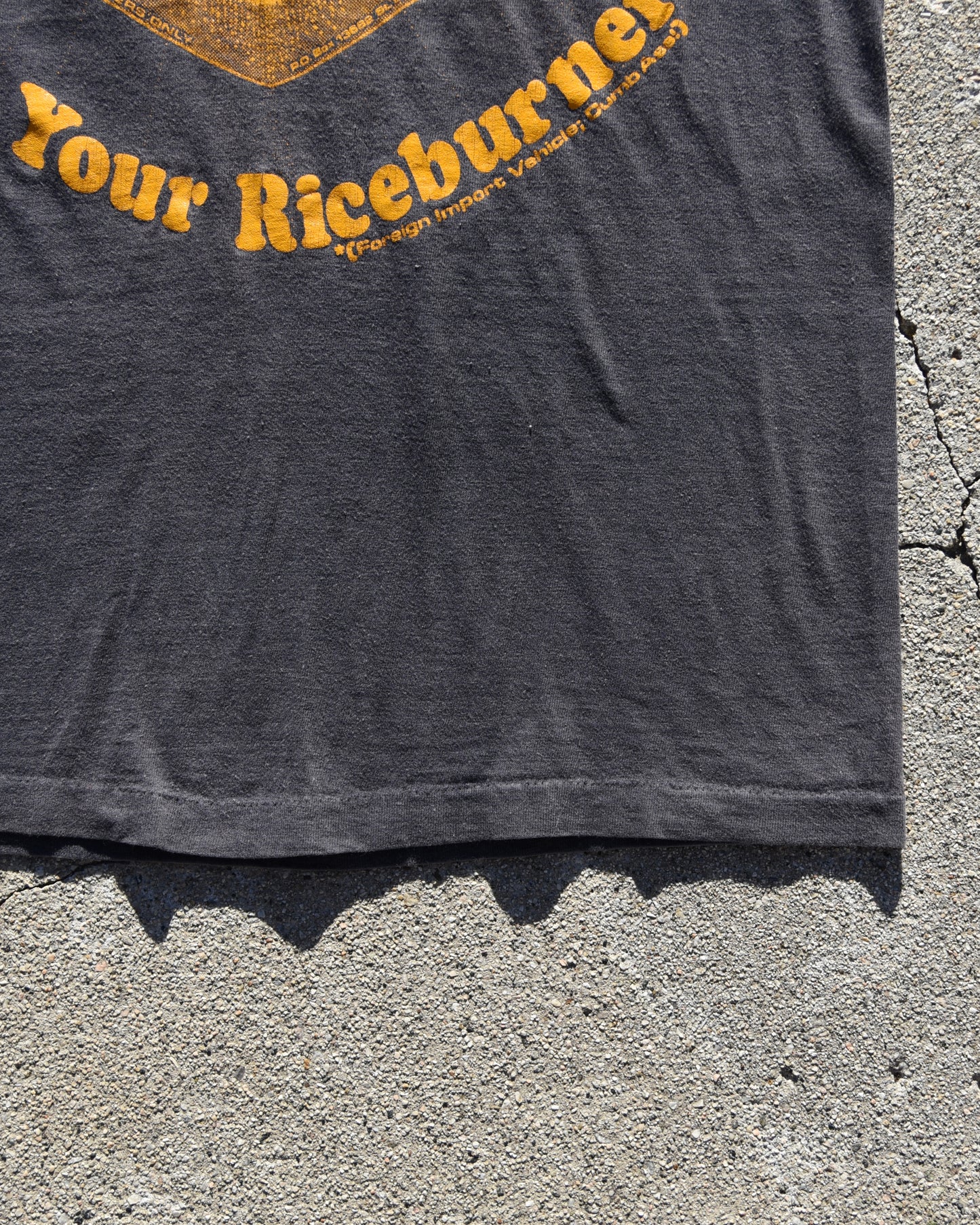 1980s Hungry Out of Work Harley Tshirt