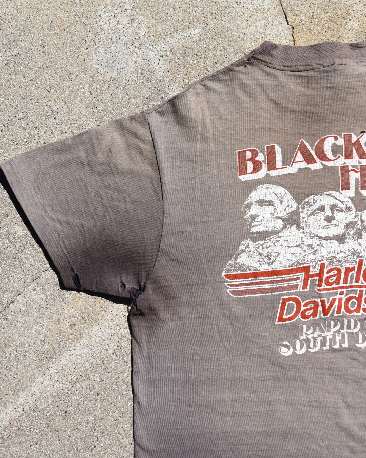 1980s Sun Faded Harley Rider Tshirt