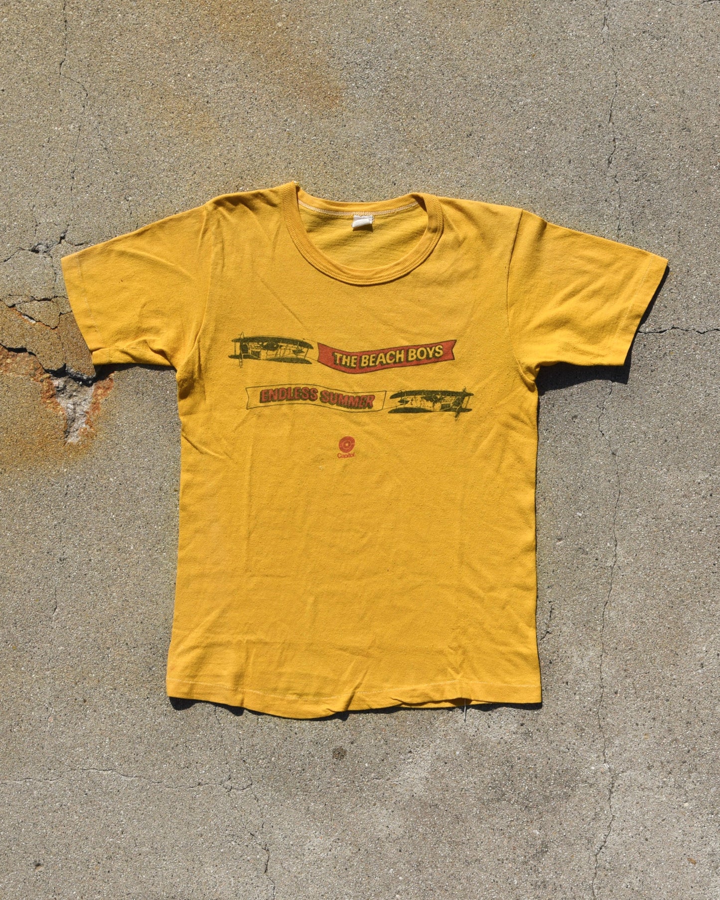 1970s The Beach Boys Endless Summer Capitol Records Tshirt