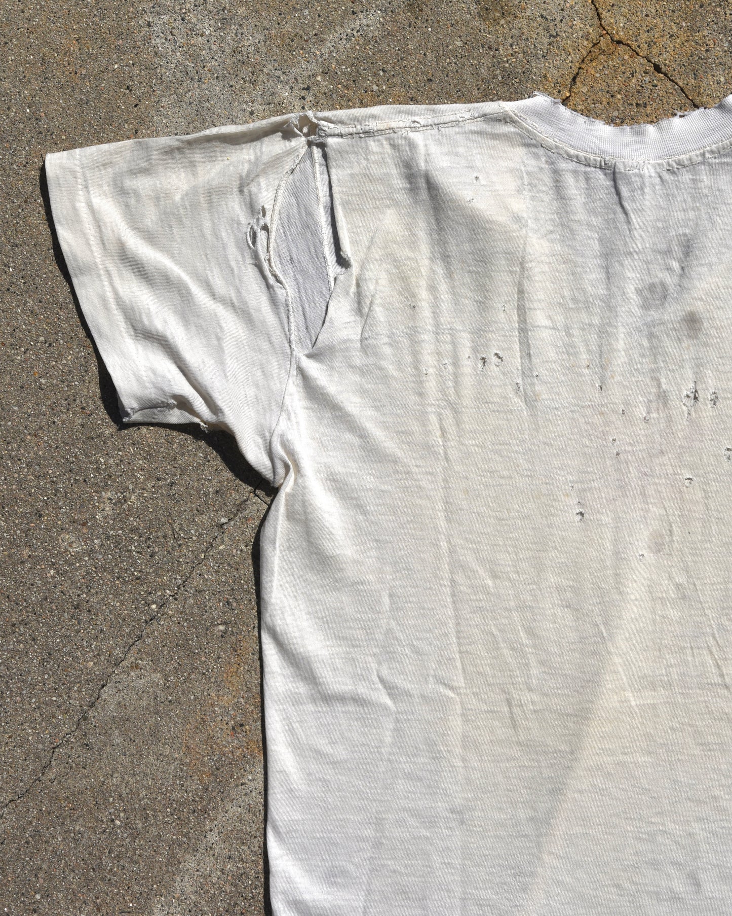1960s Thrashed Skull Tshirt