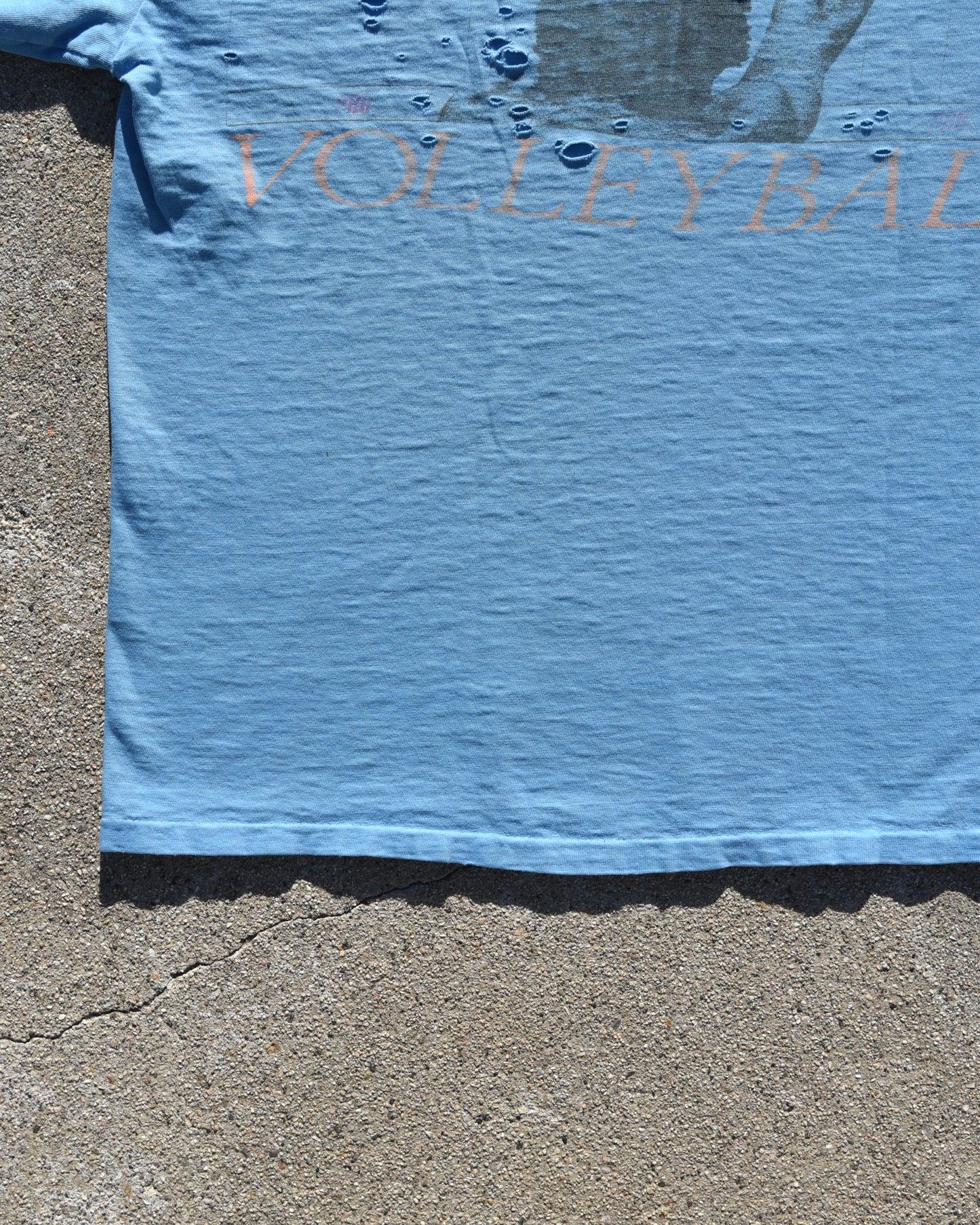 1980s Thrashed Volleyball Tshirt