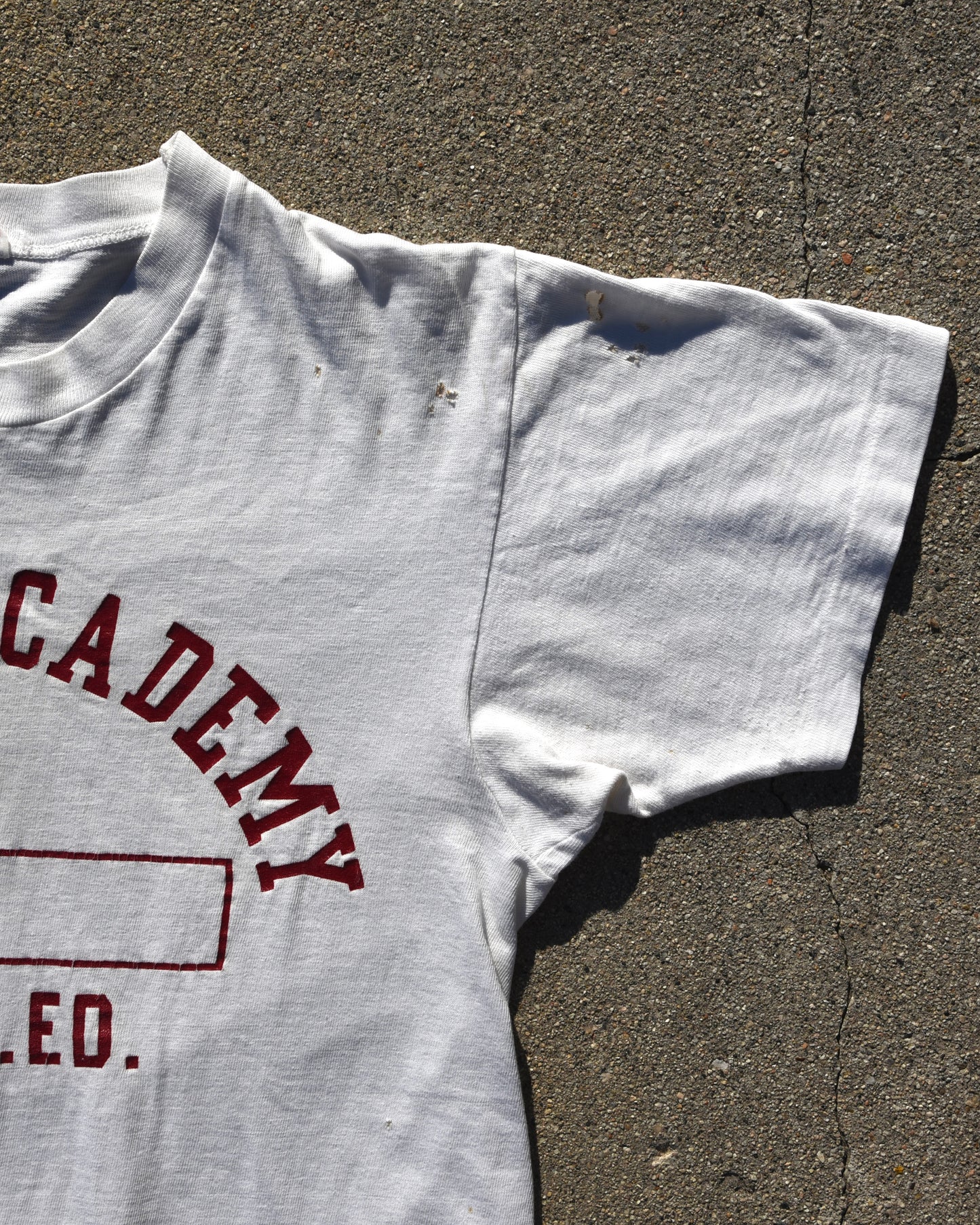1950s Champion Loyola Academy Phys Ed Tshirt