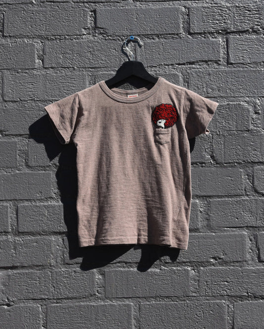 Denim Dungaree Snoopy Afro Tshirt