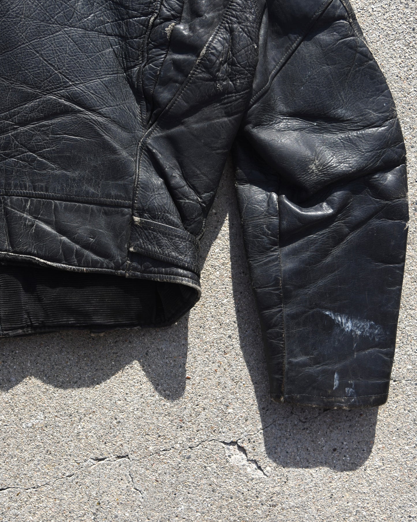 1950s Hercules Horsehide Motorcycle Jacket