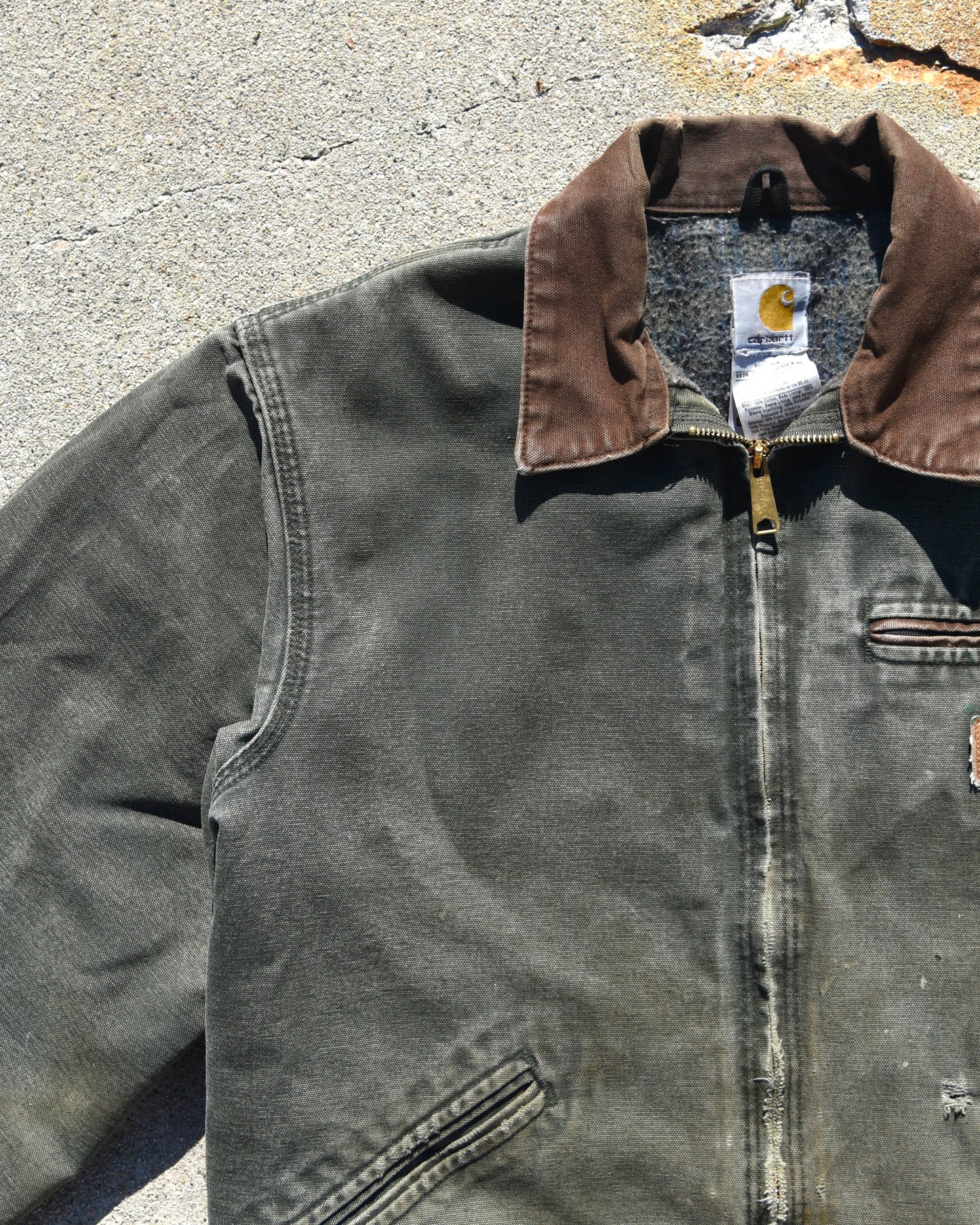 Carhartt J97 MOS Moss Green Detroit Jacket - Large Tall