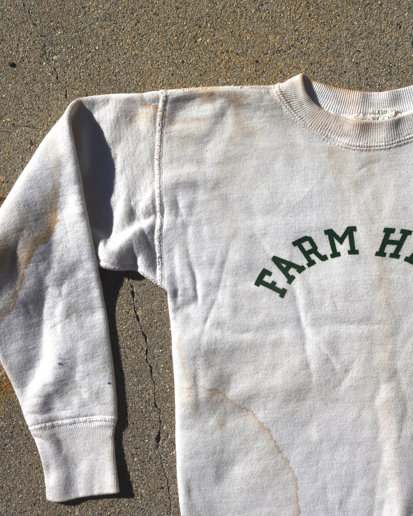 1950s Champion Running Man Farm Hill Sweatshirt - Women’s