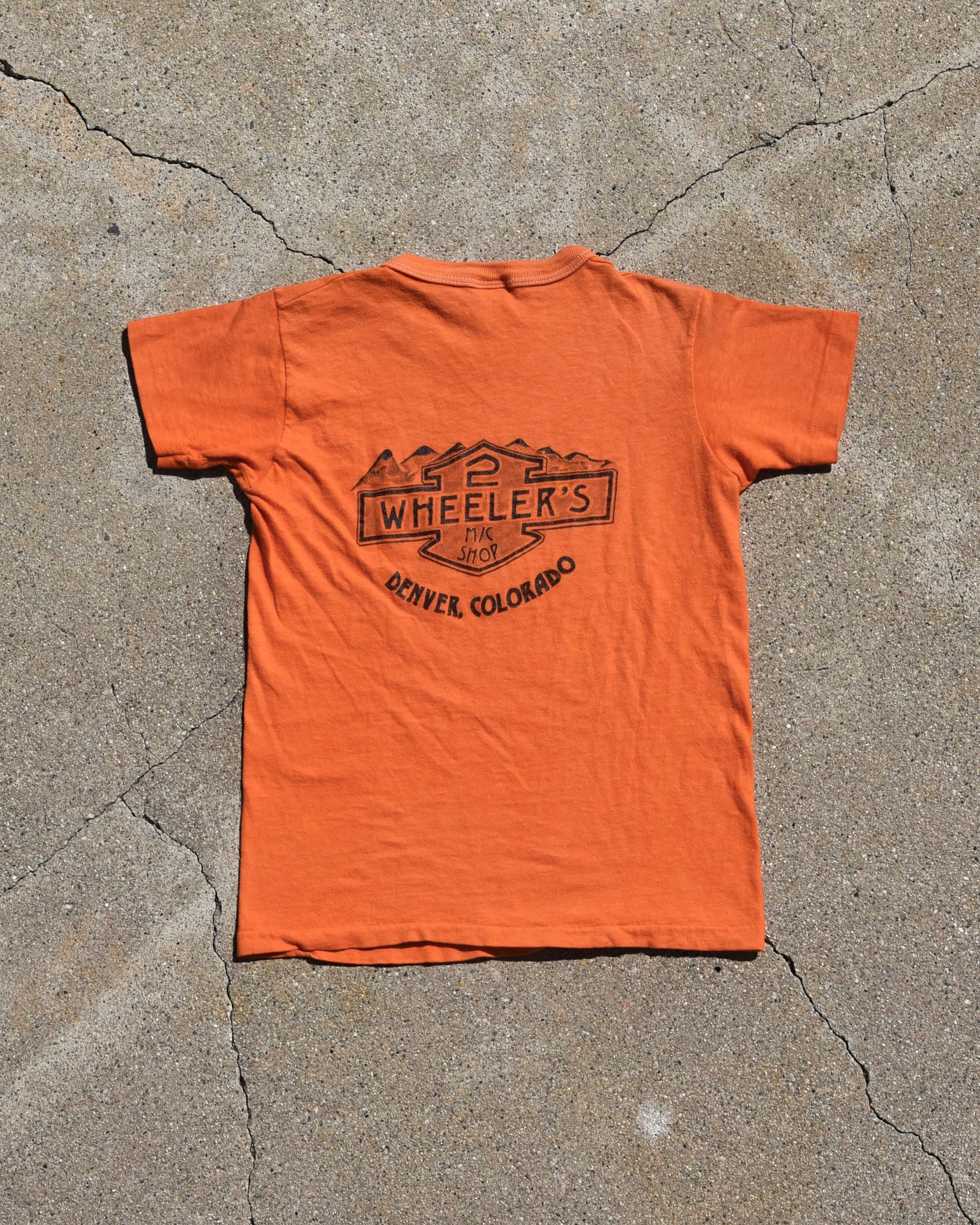 1980s My Daddy Rides A Harley Femme Tshirt