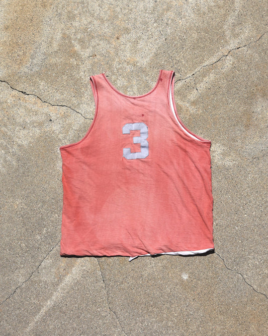 1950s Sun Faded Basketball Tank Top