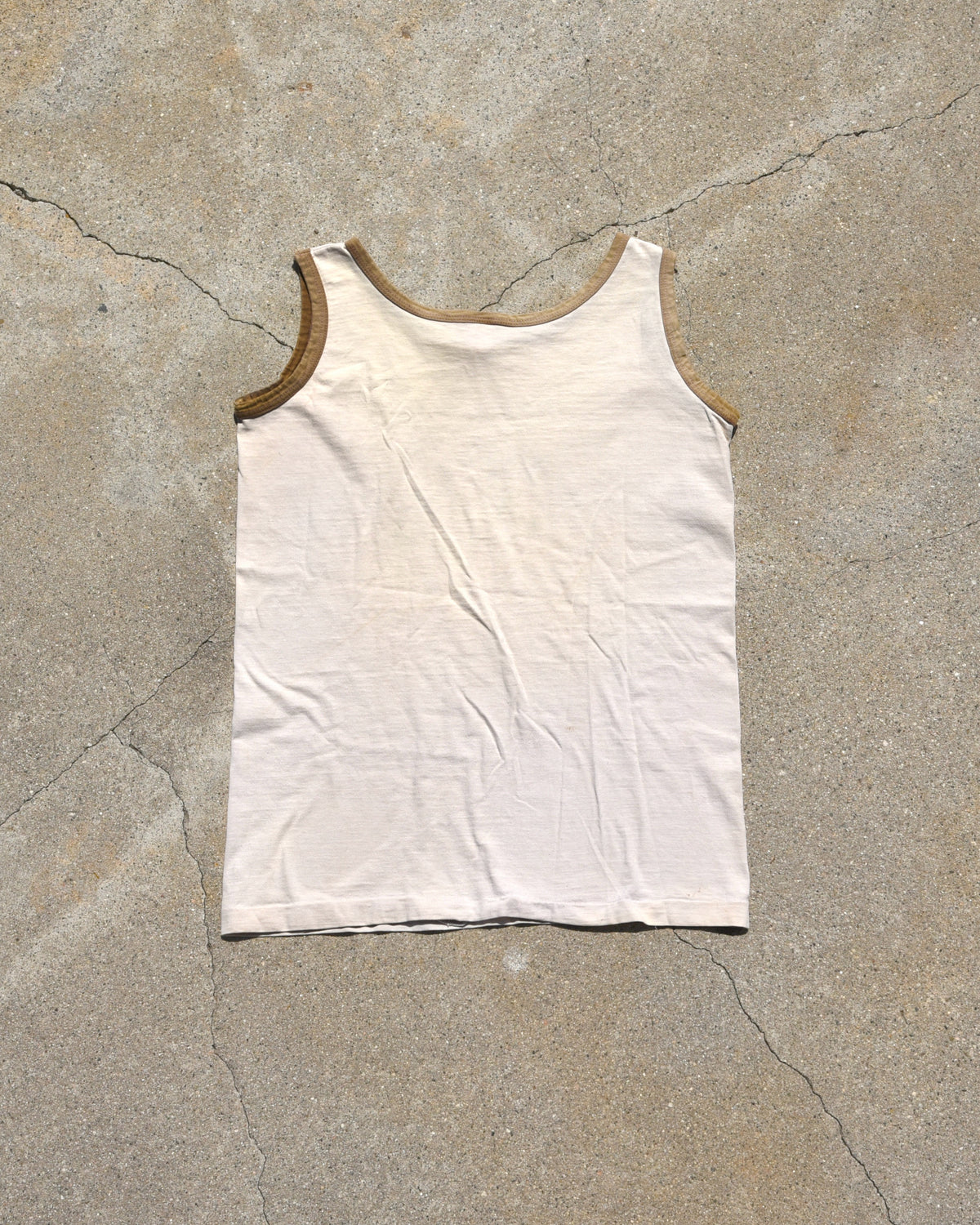 1960s Palo Alto Surf Stenciled Tank Top
