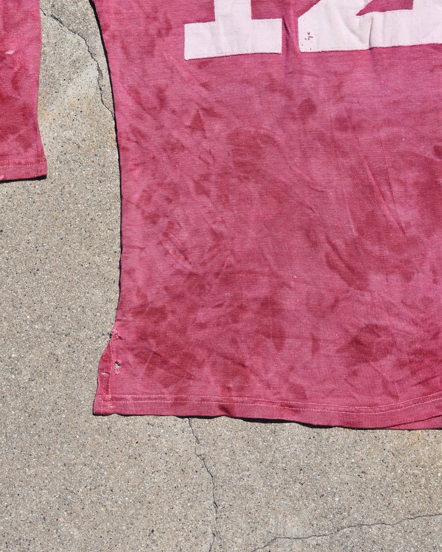 1950s Sun Faded Durene Football Jersey