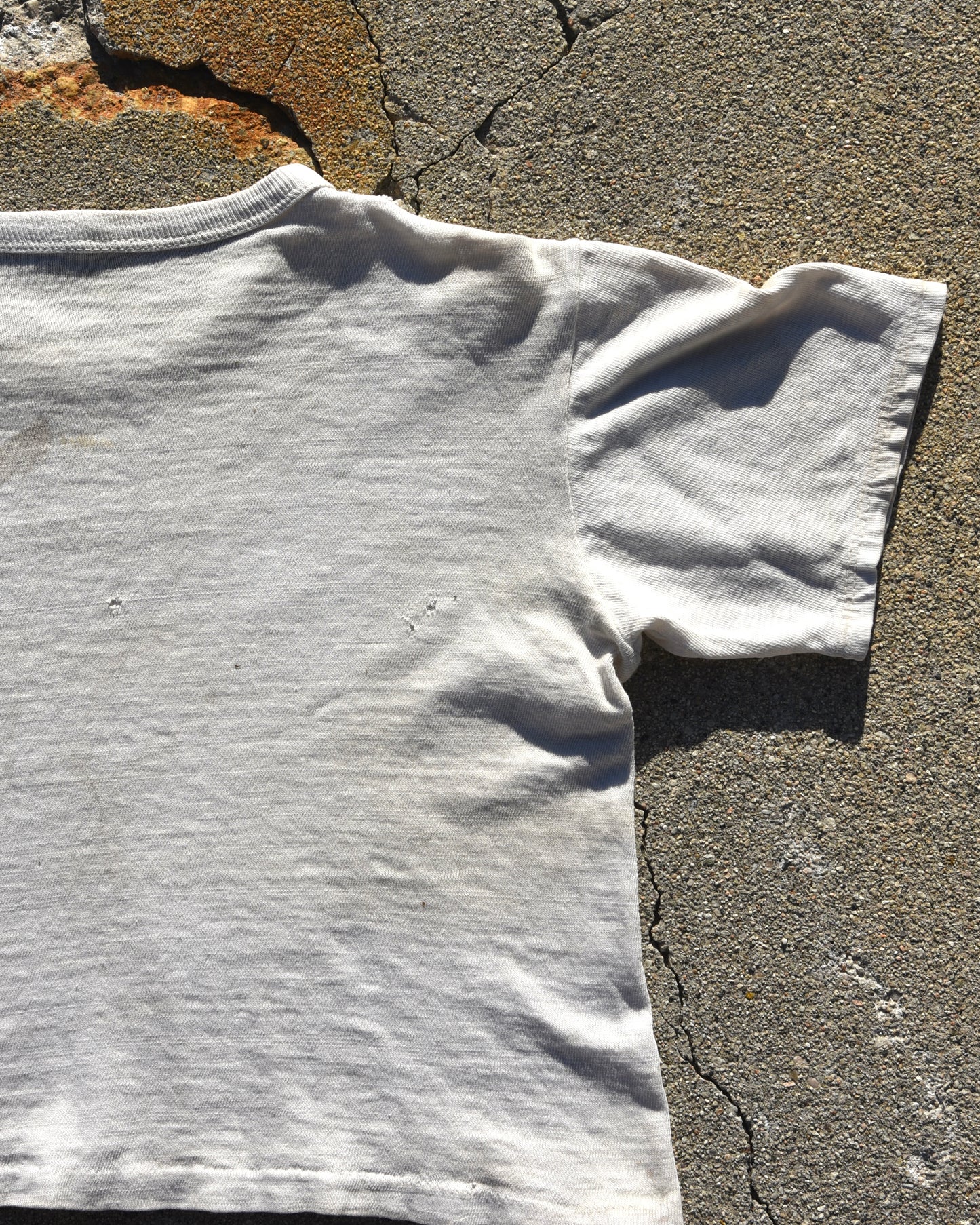 1950s Hand Stenciled Baby Tshirt