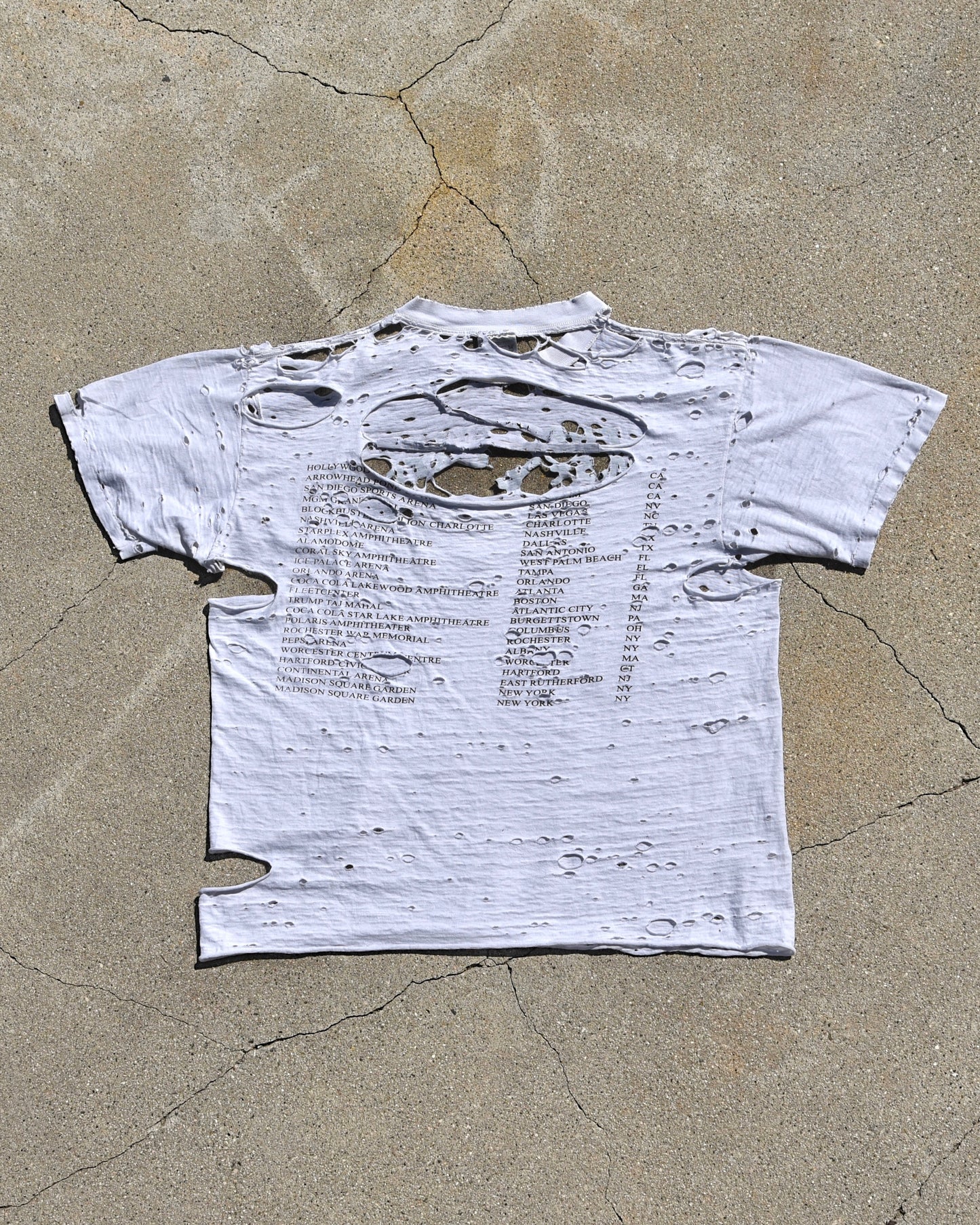 1990s Thrashed The Miseducation of Lauryn Hill Tour Tshirt