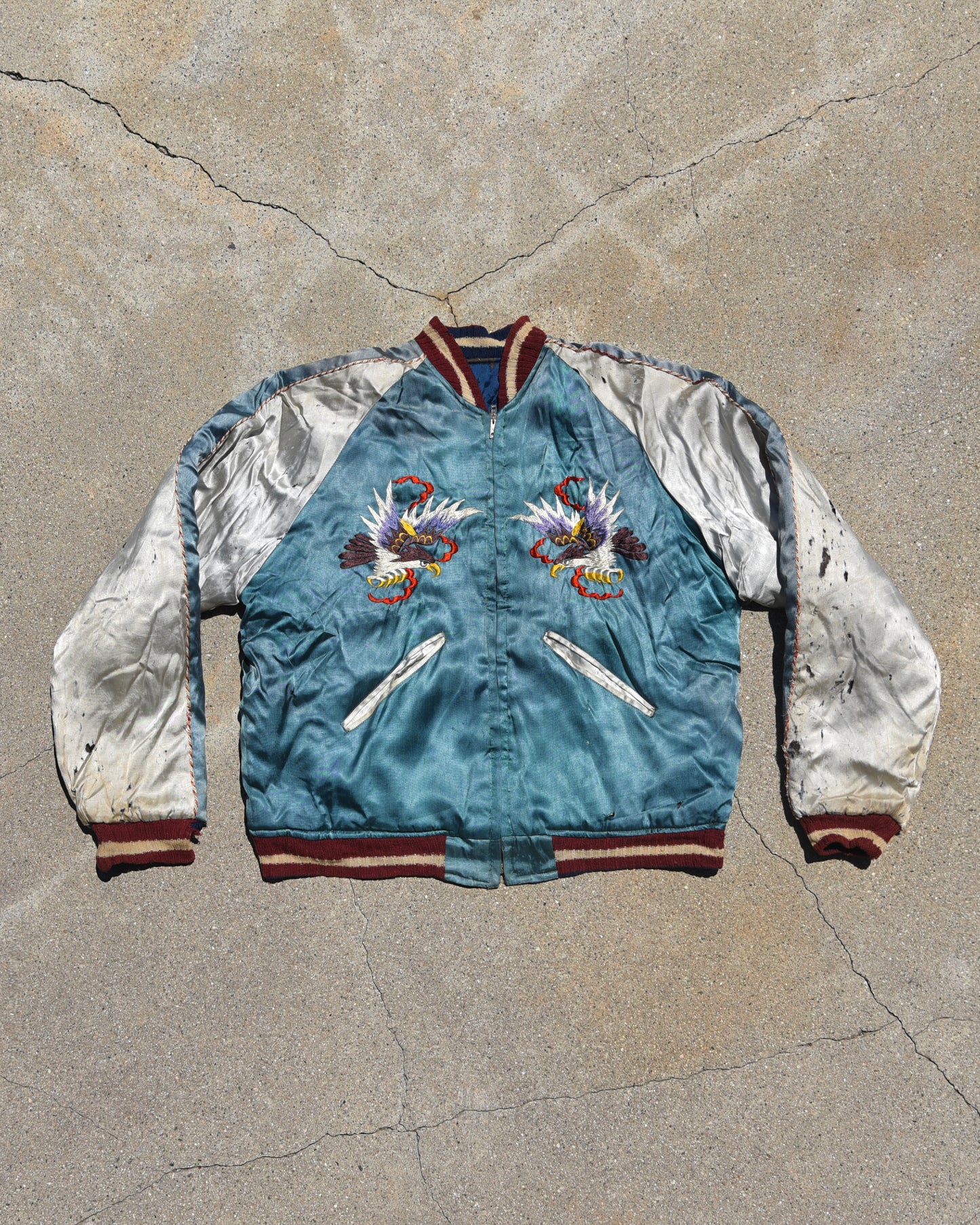 1950s Japanese Sukajan Reversible Jacket