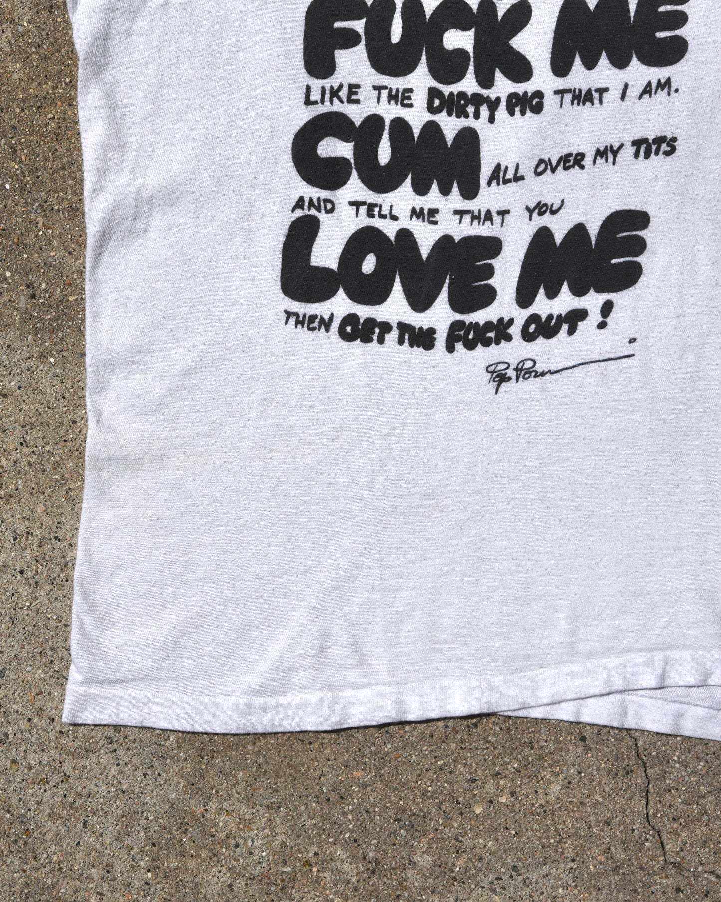 1980s Beat Me Bite Me Seditionaries Tshirt