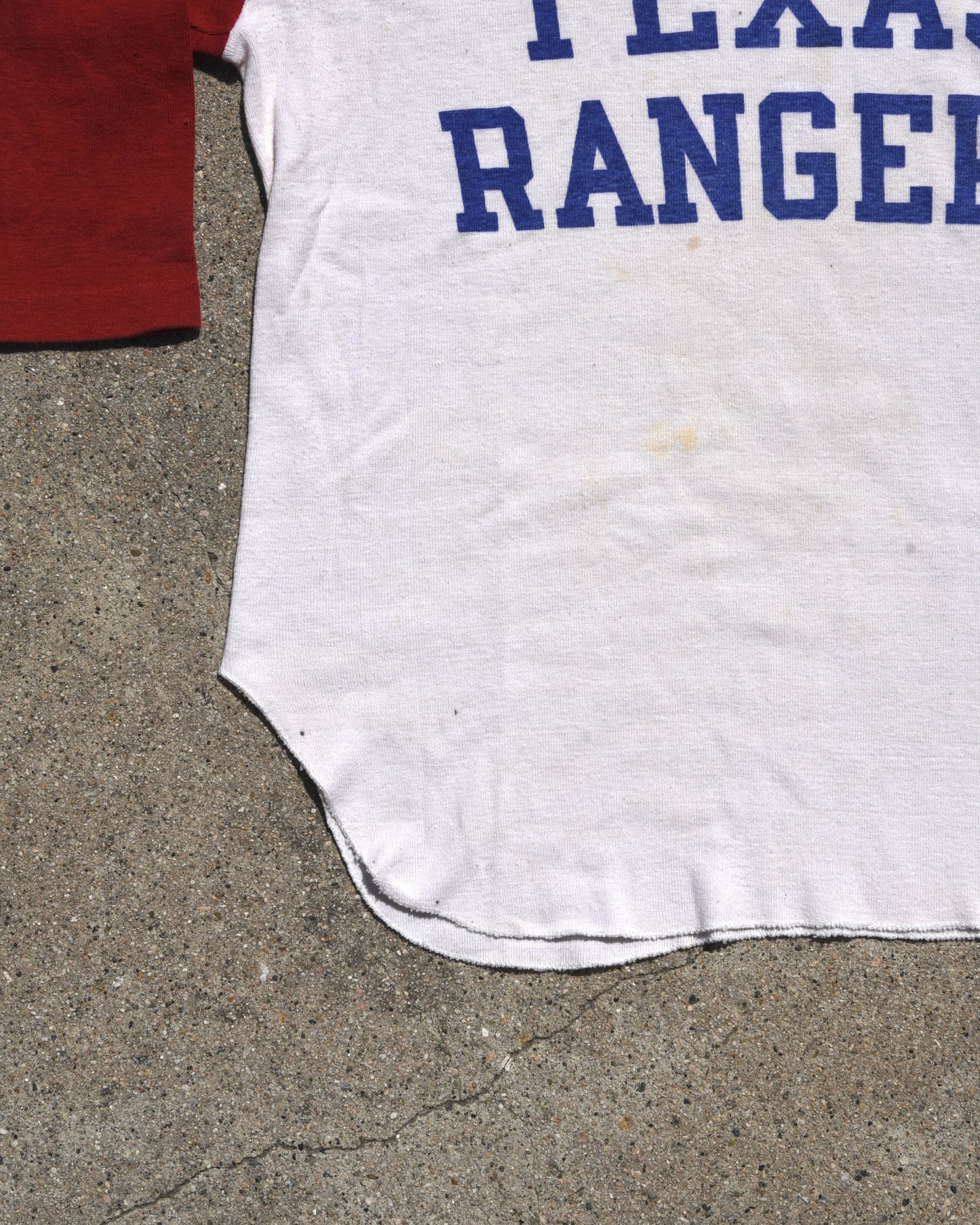 1970s Stolen From Texas Rangers Raglan Tshirt