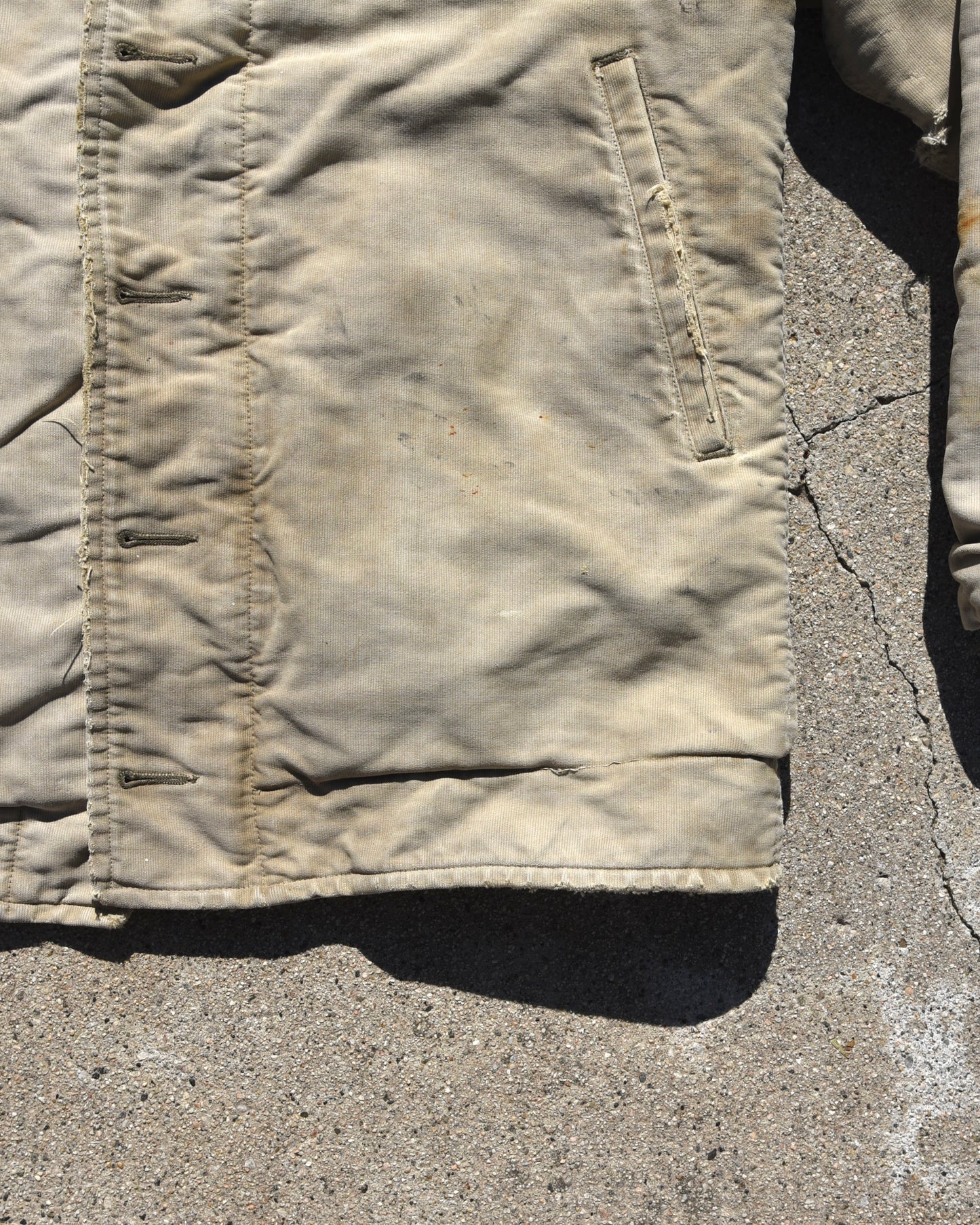 1950s Thrashed US Navy N1 Deck Jacket