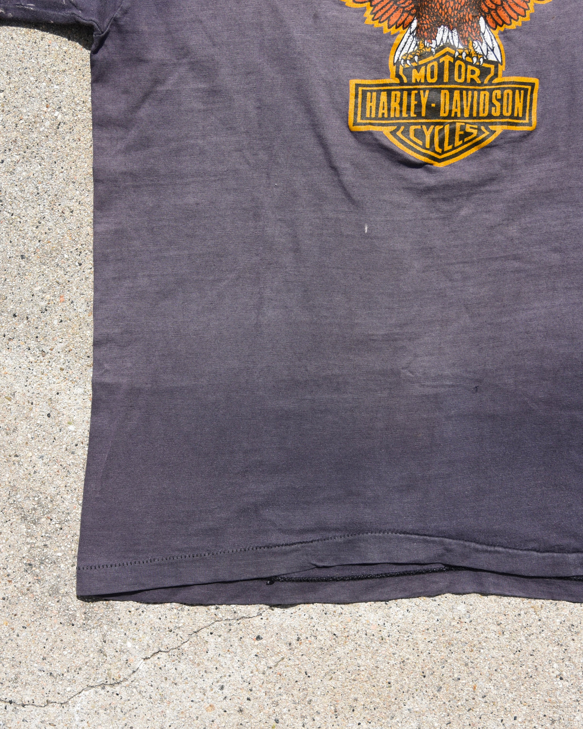 1970s Sun Faded Harley Davidson Tucson Tshirt